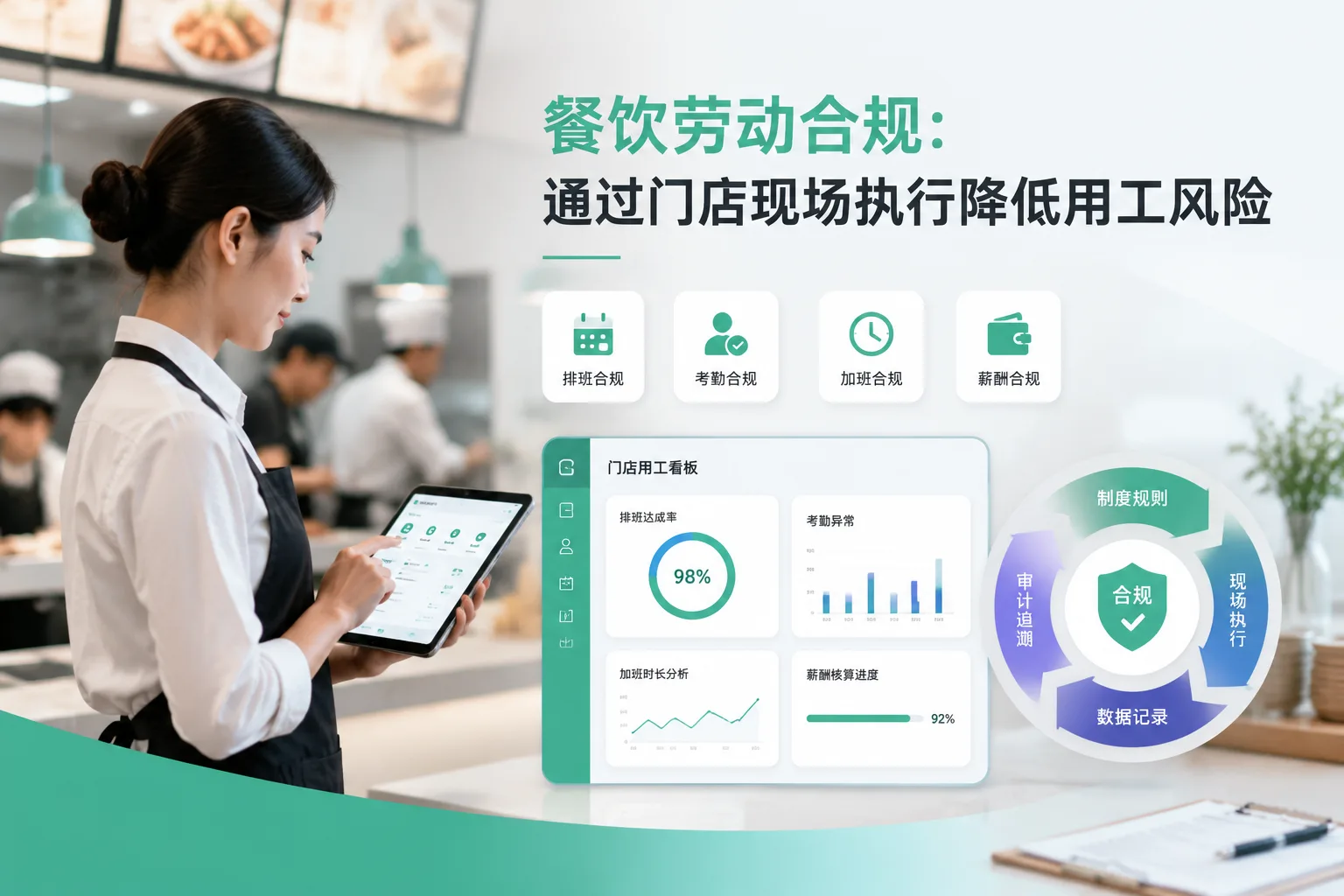 餐饮劳动合规：通过门店现场执行降低用工风险文章封面