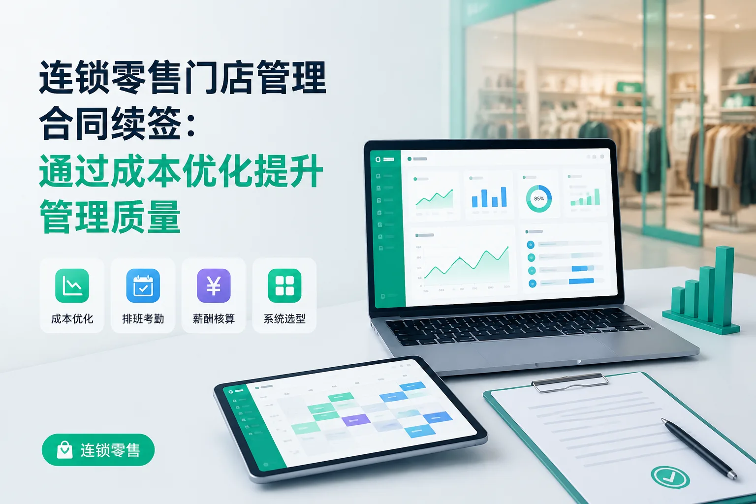 连锁零售门店管理合同续签：通过成本优化提升管理质量文章封面
