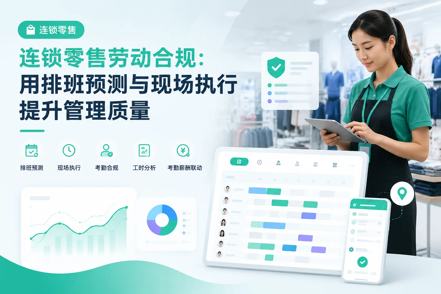 连锁零售劳动合规：用排班预测与现场执行提升管理质量文章封面