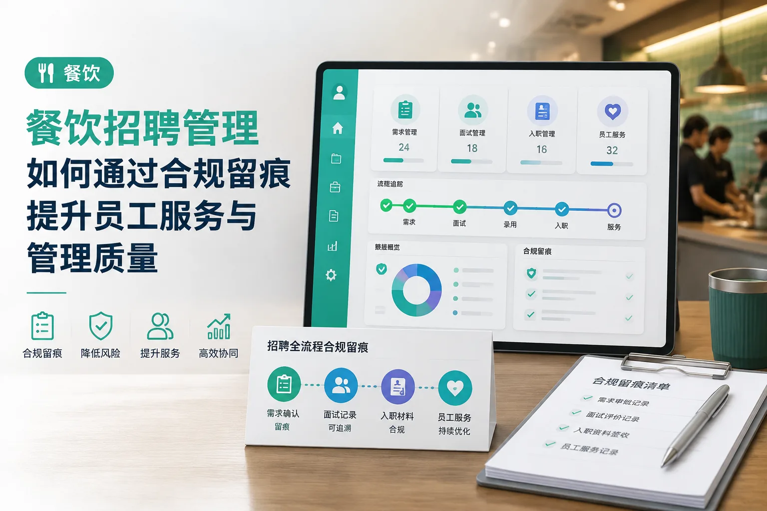 餐饮招聘管理如何通过合规留痕提升员工服务与管理质量文章封面
