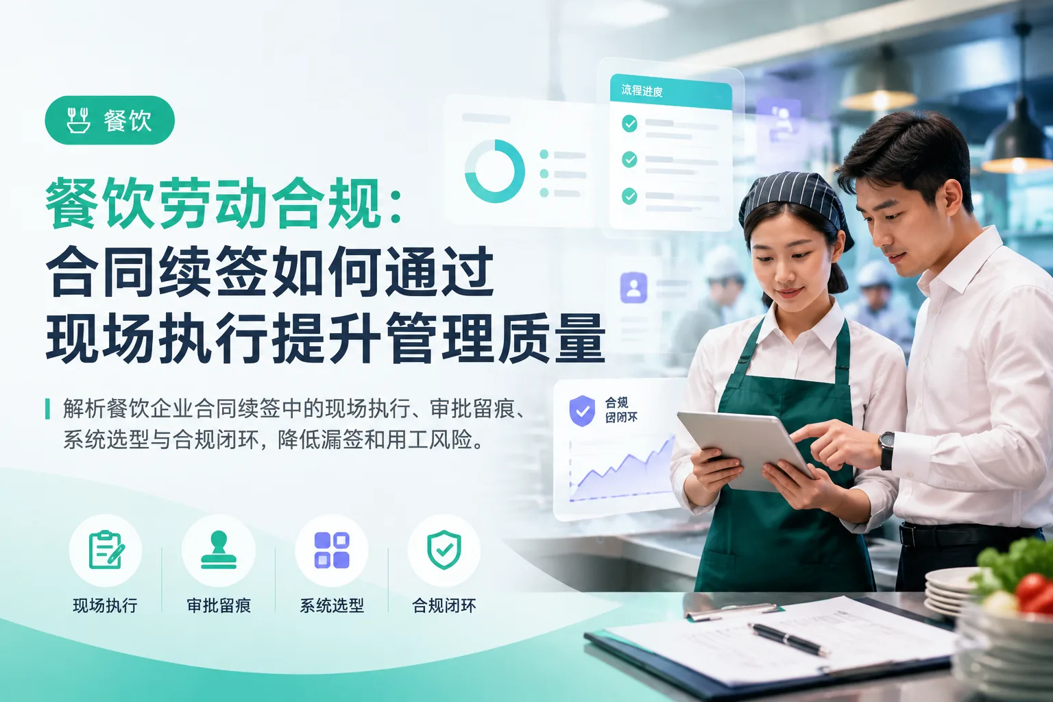 餐饮劳动合规：合同续签如何通过现场执行提升管理质量文章封面
