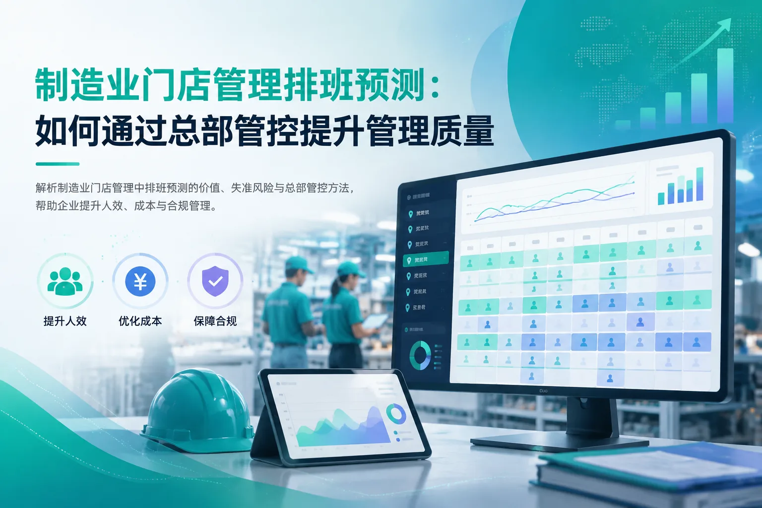 制造业门店管理排班预测：如何通过总部管控提升管理质量文章封面