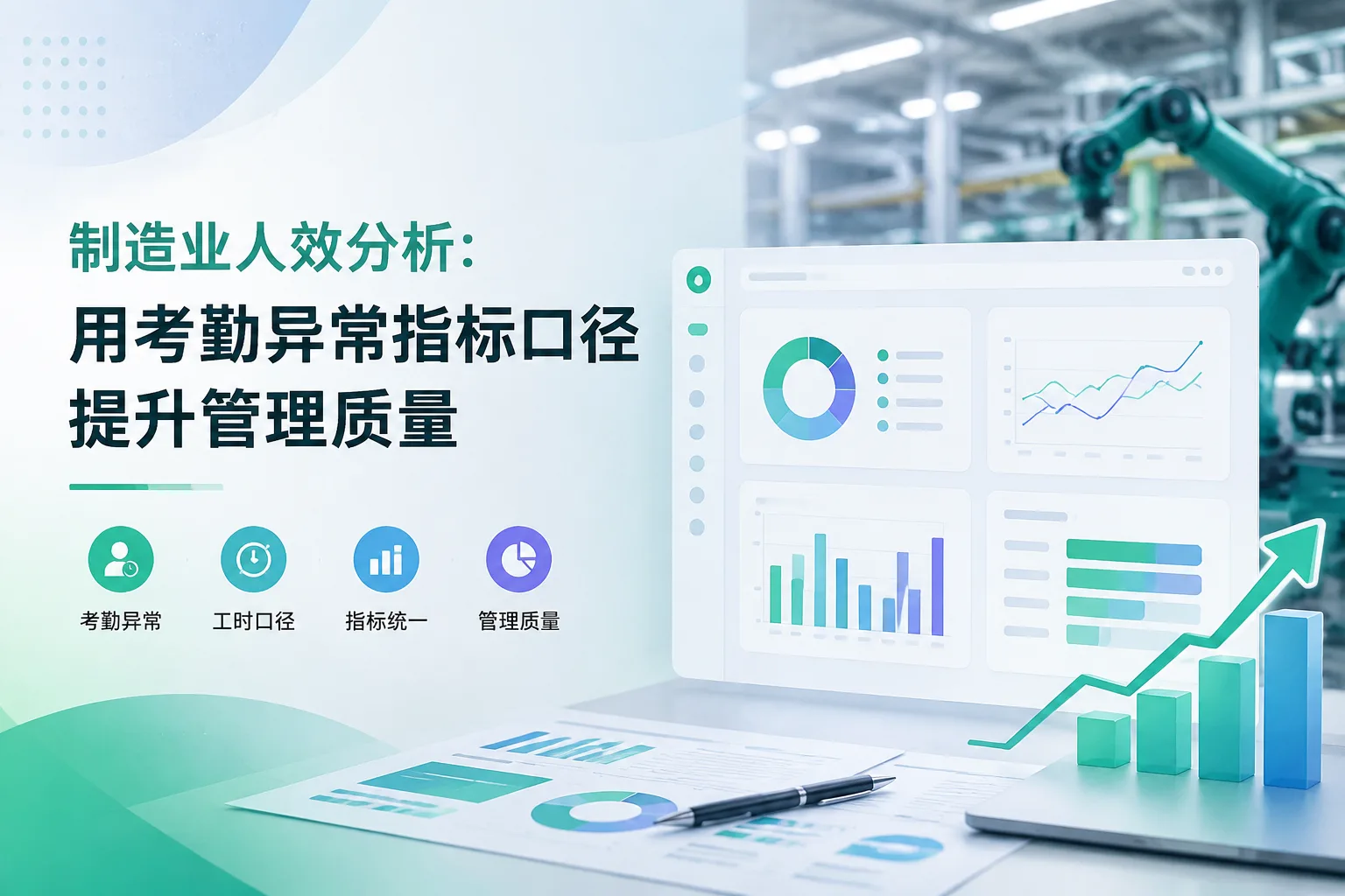 制造业人效分析：用考勤异常指标口径提升管理质量文章封面