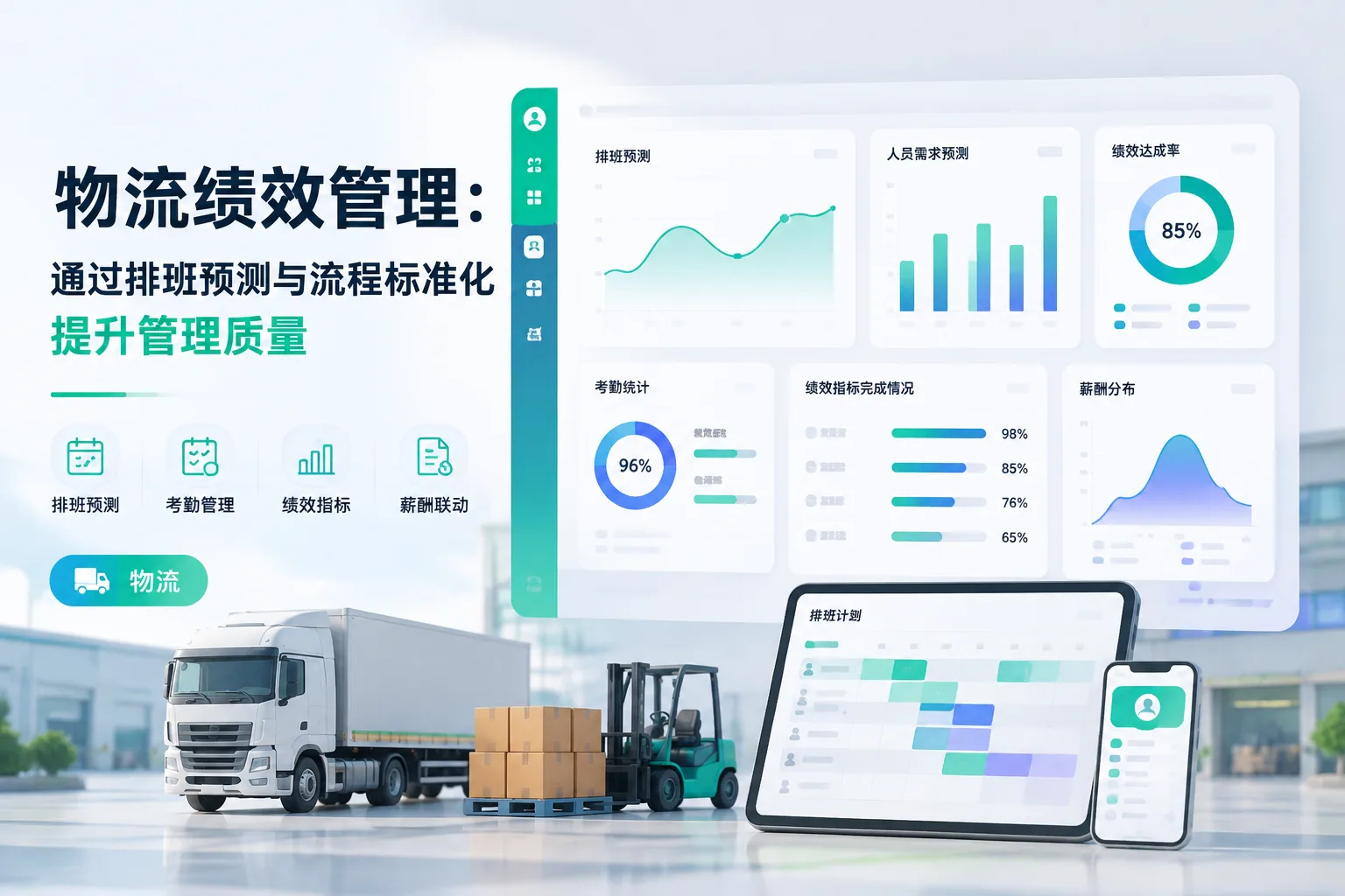 物流绩效管理：通过排班预测与流程标准化提升管理质量文章封面