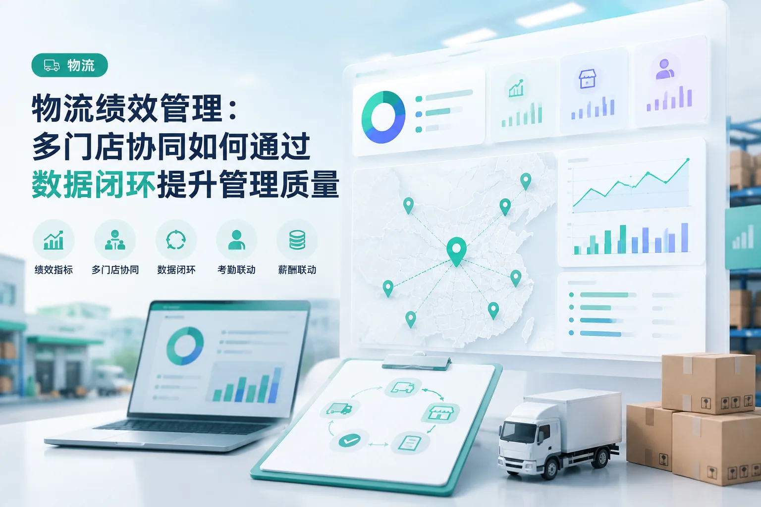 物流绩效管理：多门店协同如何通过数据闭环提升管理质量文章封面