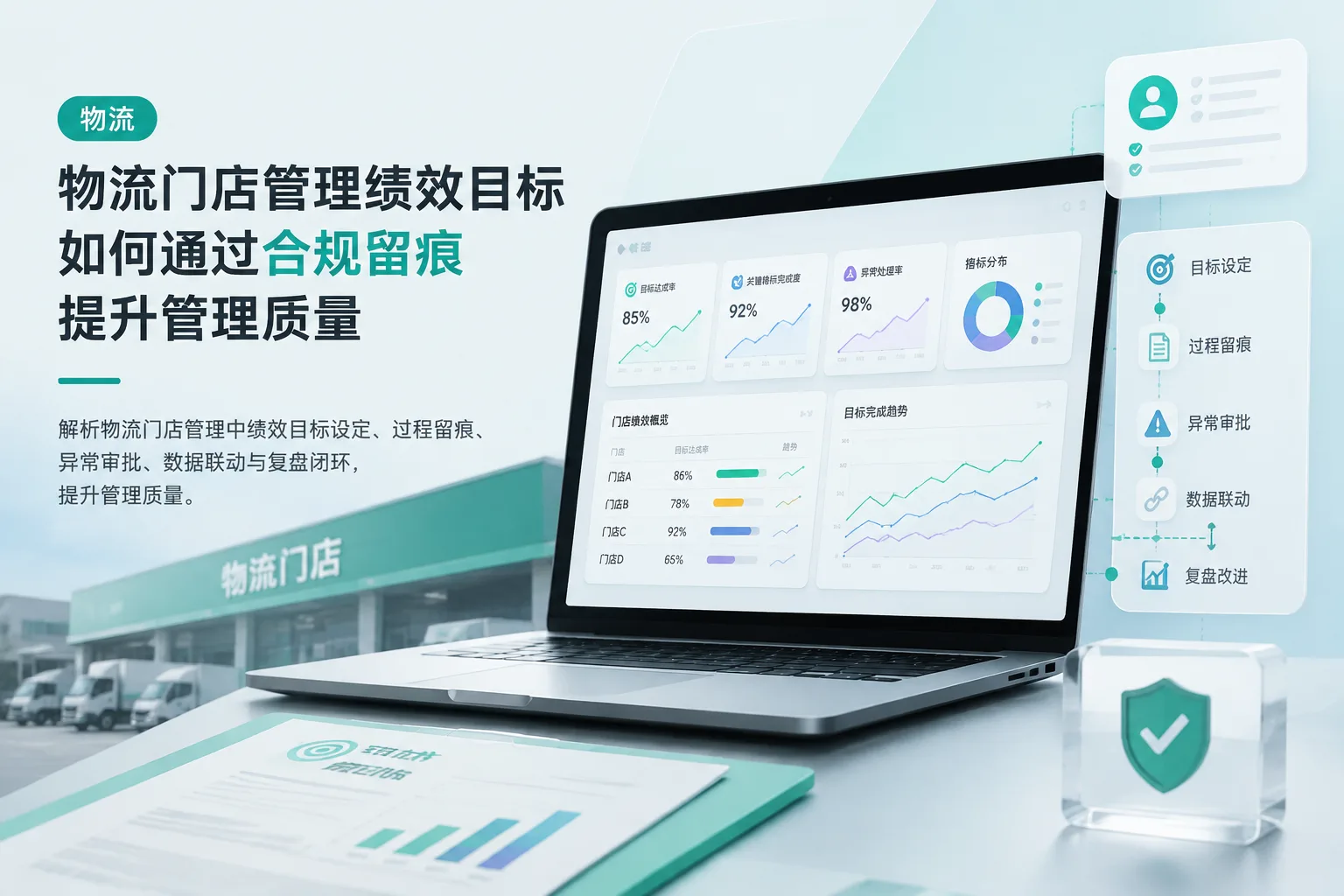 物流门店管理绩效目标如何通过合规留痕提升管理质量文章封面