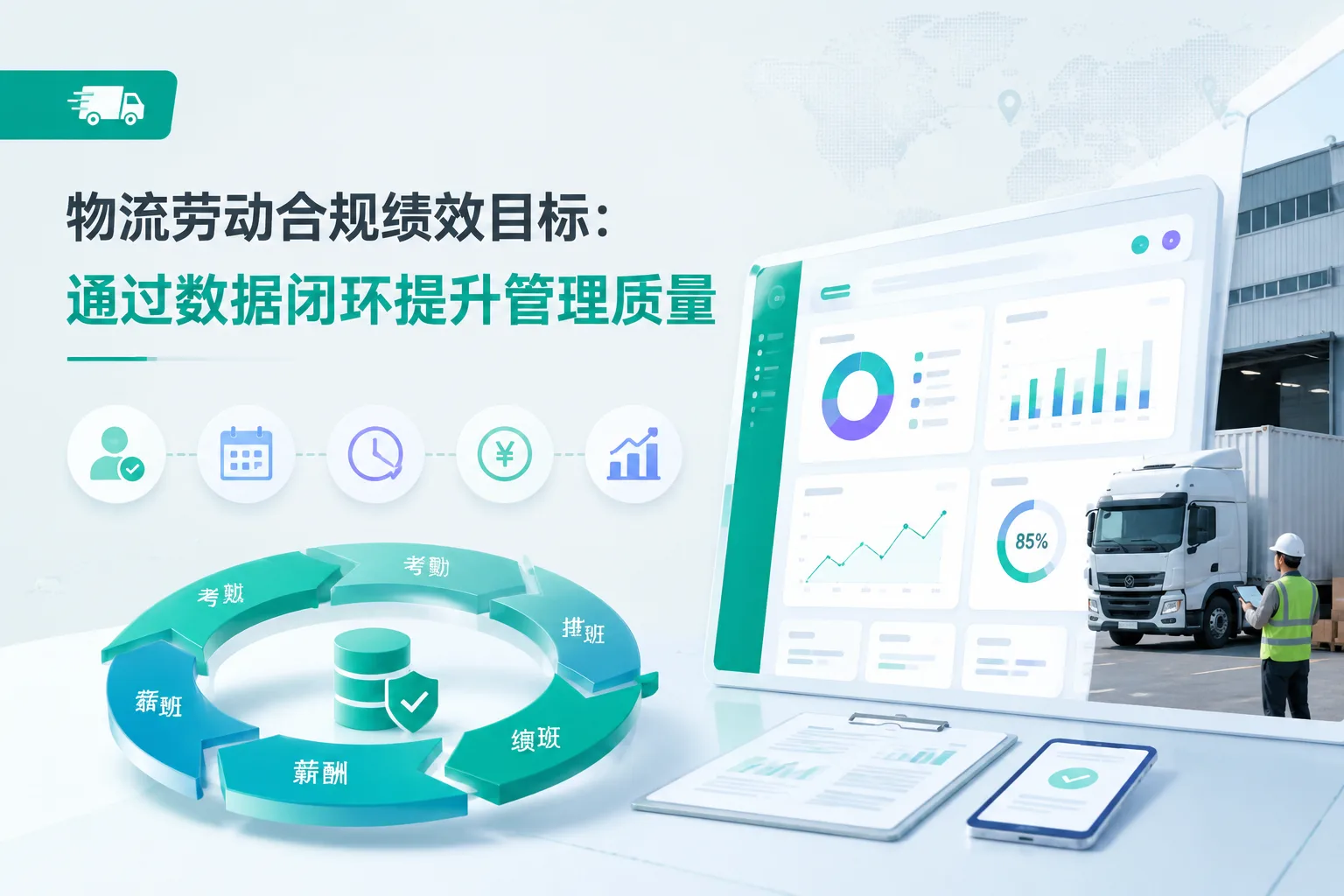 物流劳动合规绩效目标：通过数据闭环提升管理质量文章封面