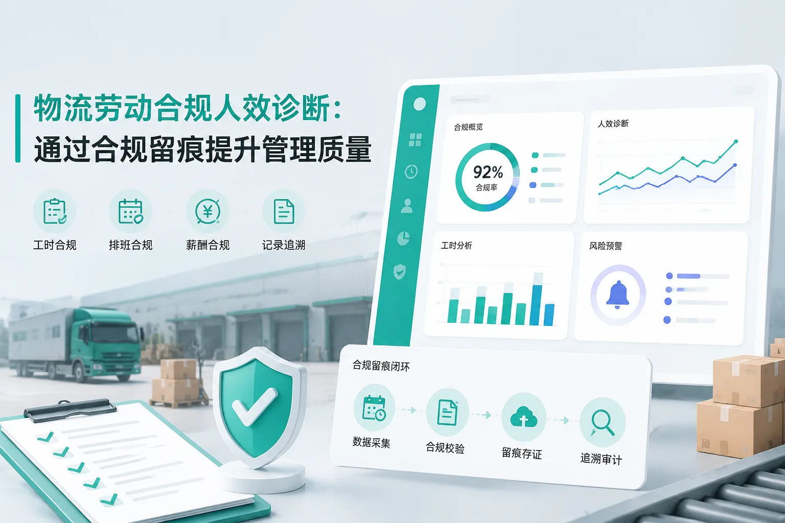 物流劳动合规人效诊断：通过合规留痕提升管理质量文章封面