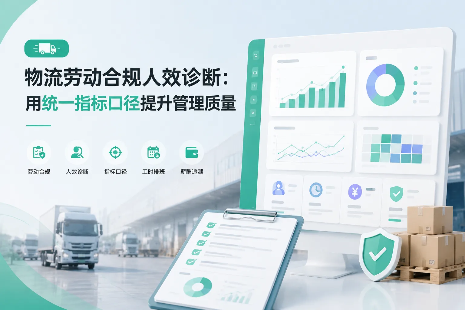 物流劳动合规人效诊断：用统一指标口径提升管理质量文章封面