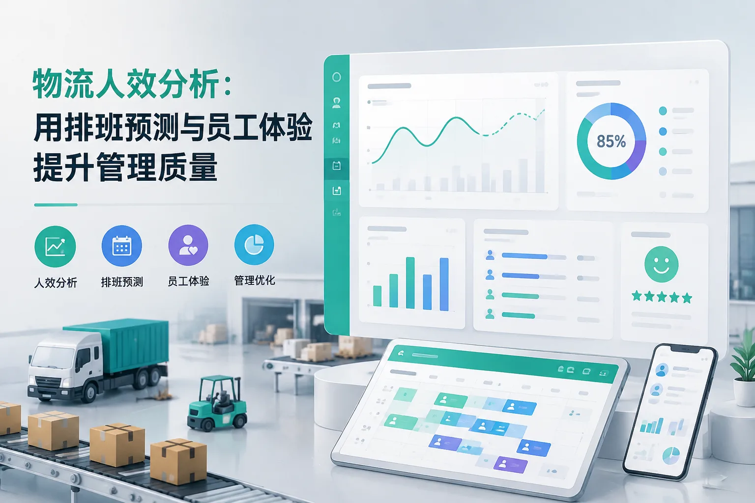 物流人效分析：用排班预测与员工体验提升管理质量文章封面