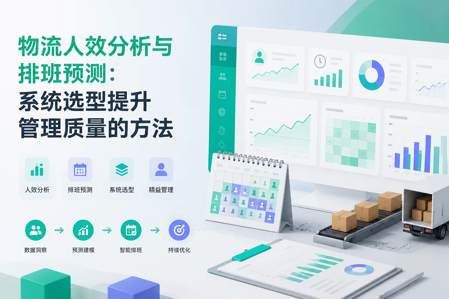 物流人效分析与排班预测：系统选型提升管理质量的方法文章封面
