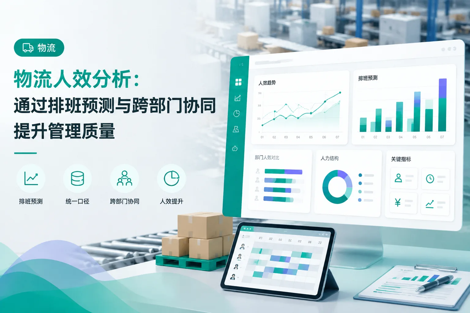 物流人效分析:通过排班预测与跨部门协同提升管理质量文章封面