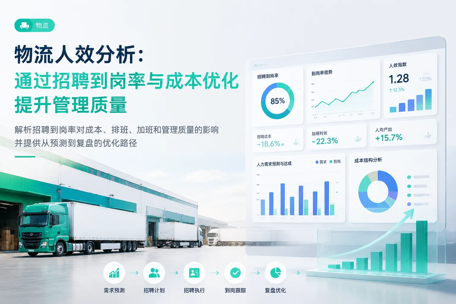物流人效分析：通过招聘到岗率与成本优化提升管理质量文章封面