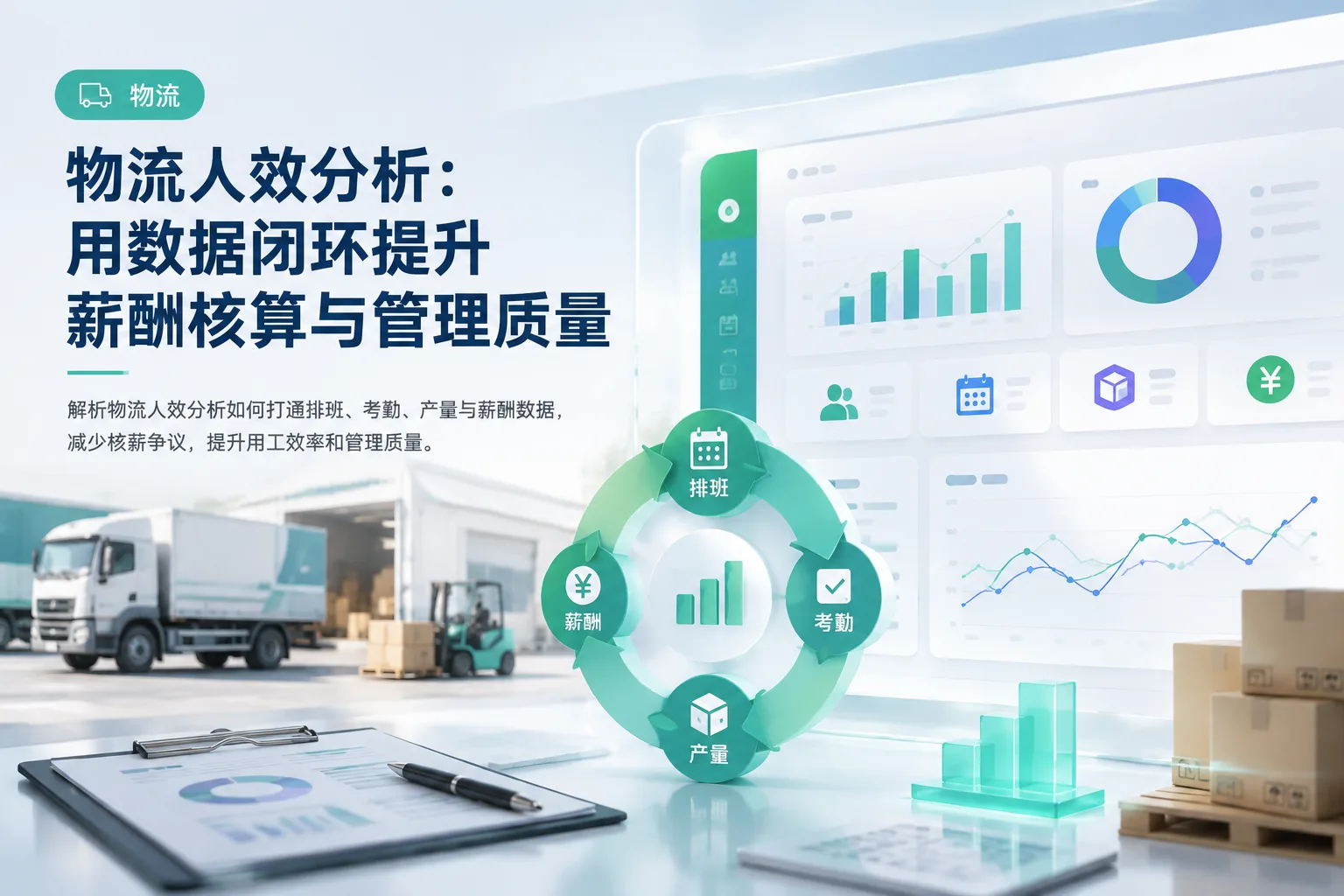 物流人效分析：用数据闭环提升薪酬核算与管理质量文章封面