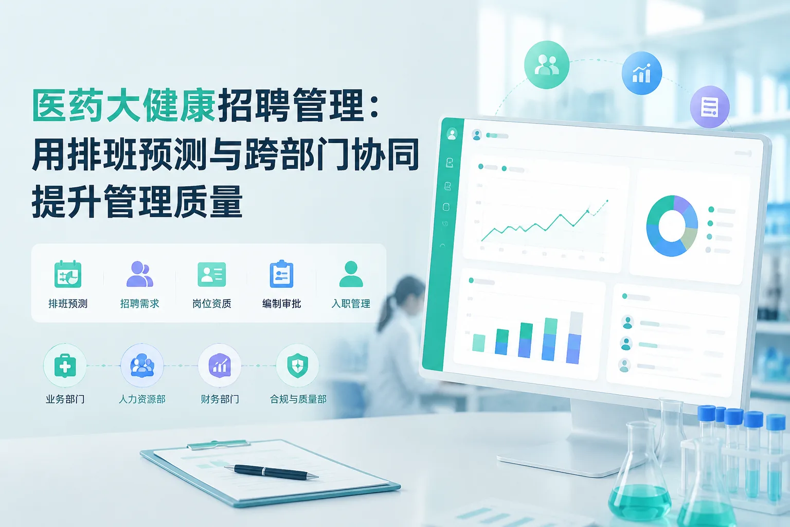 医药大健康招聘管理：用排班预测与跨部门协同提升管理质量文章封面