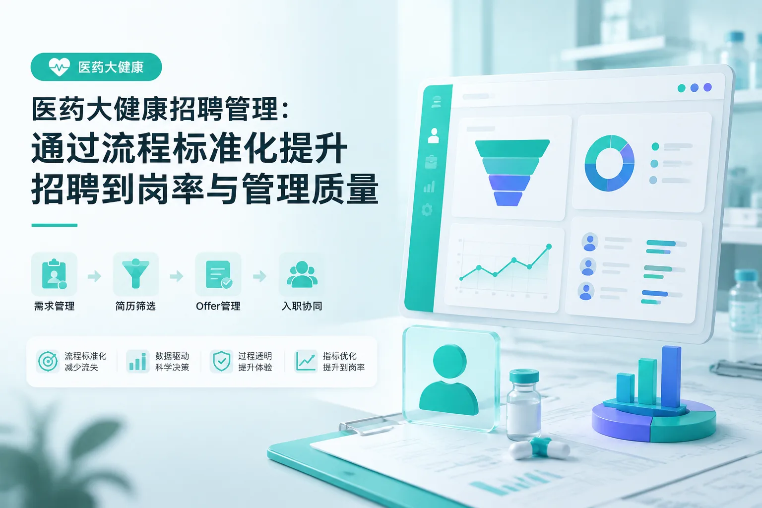 医药大健康招聘管理：通过流程标准化提升招聘到岗率与管理质量文章封面