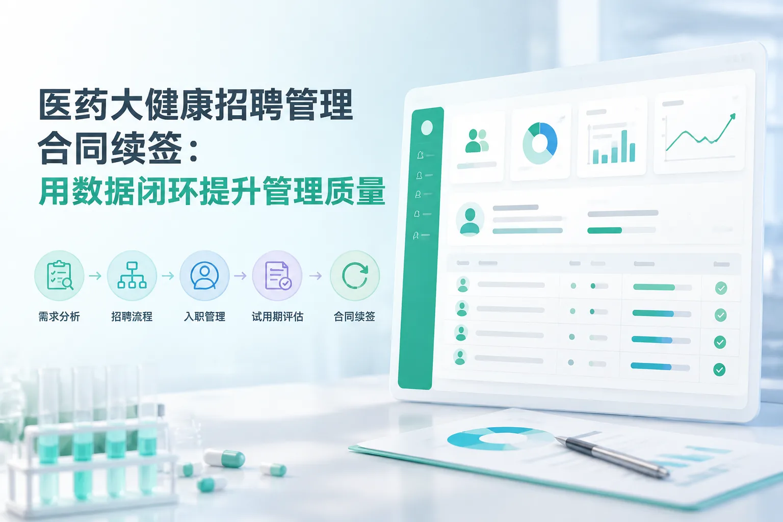 医药大健康招聘管理合同续签:用数据闭环提升管理质量文章封面