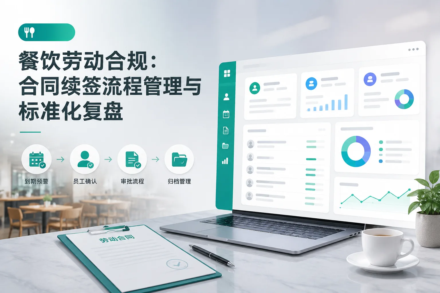 餐饮劳动合规：合同续签流程管理与标准化复盘文章封面