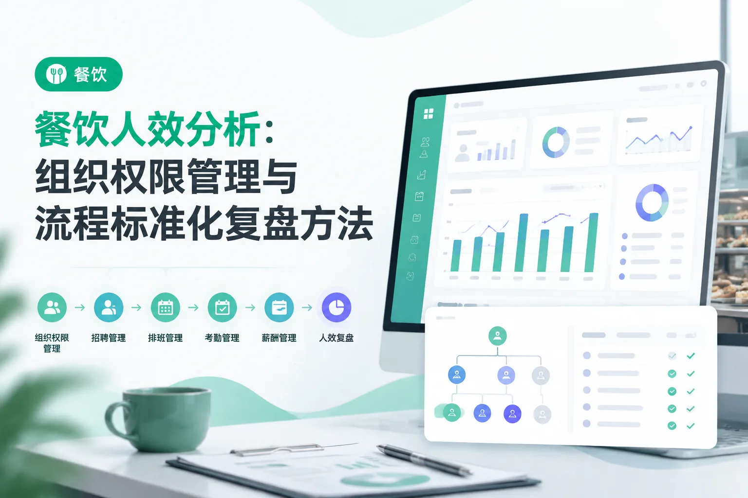 餐饮人效分析：组织权限管理与流程标准化复盘方法文章封面