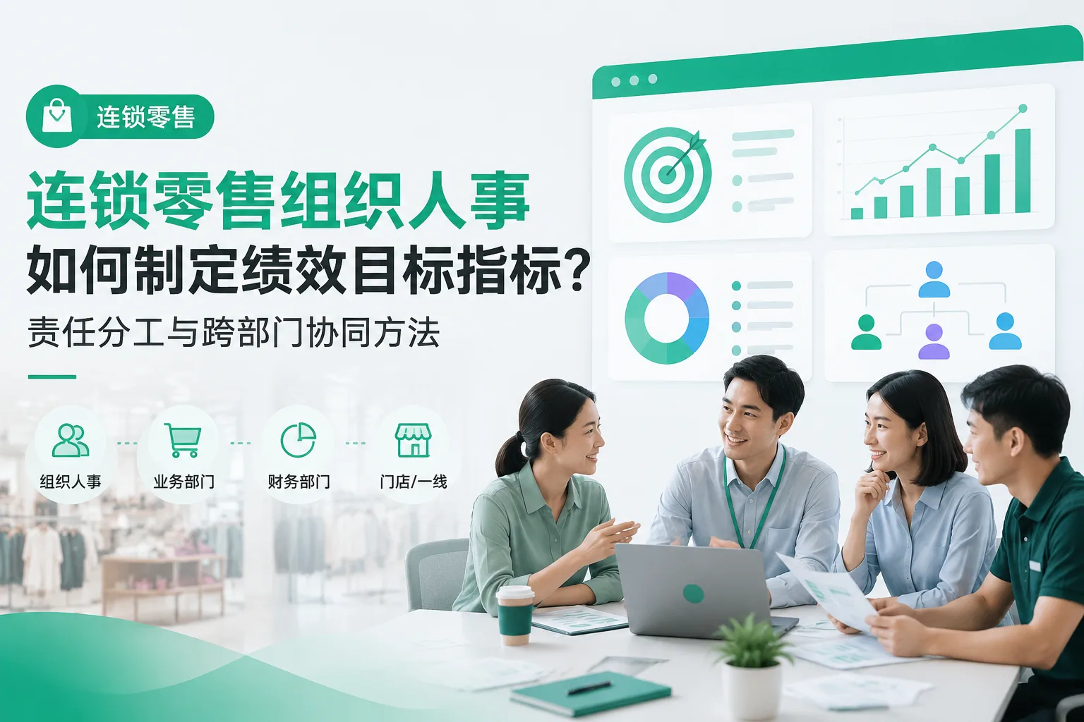 连锁零售组织人事如何制定绩效目标指标？责任分工与跨部门协同方法文章封面