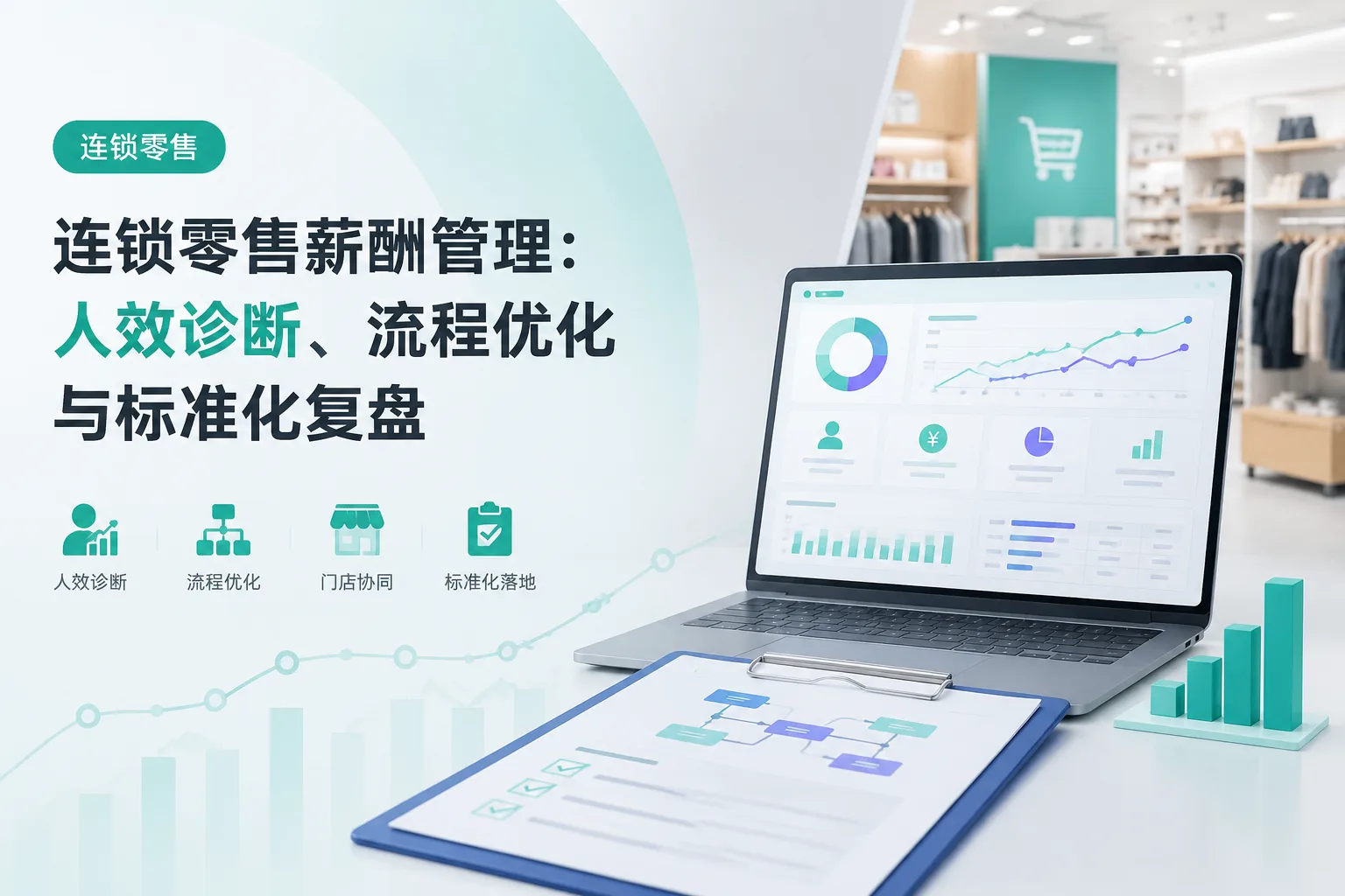 连锁零售薪酬管理：人效诊断、流程优化与标准化复盘文章封面