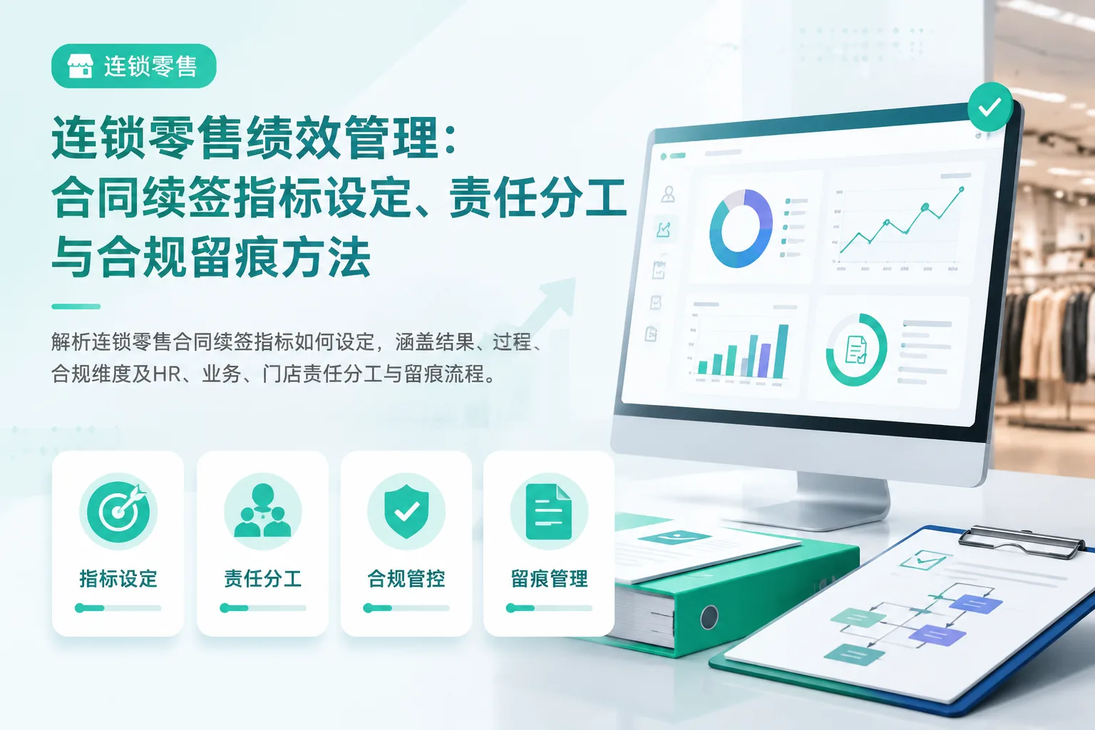连锁零售绩效管理:合同续签指标设定、责任分工与合规留痕方法文章封面
