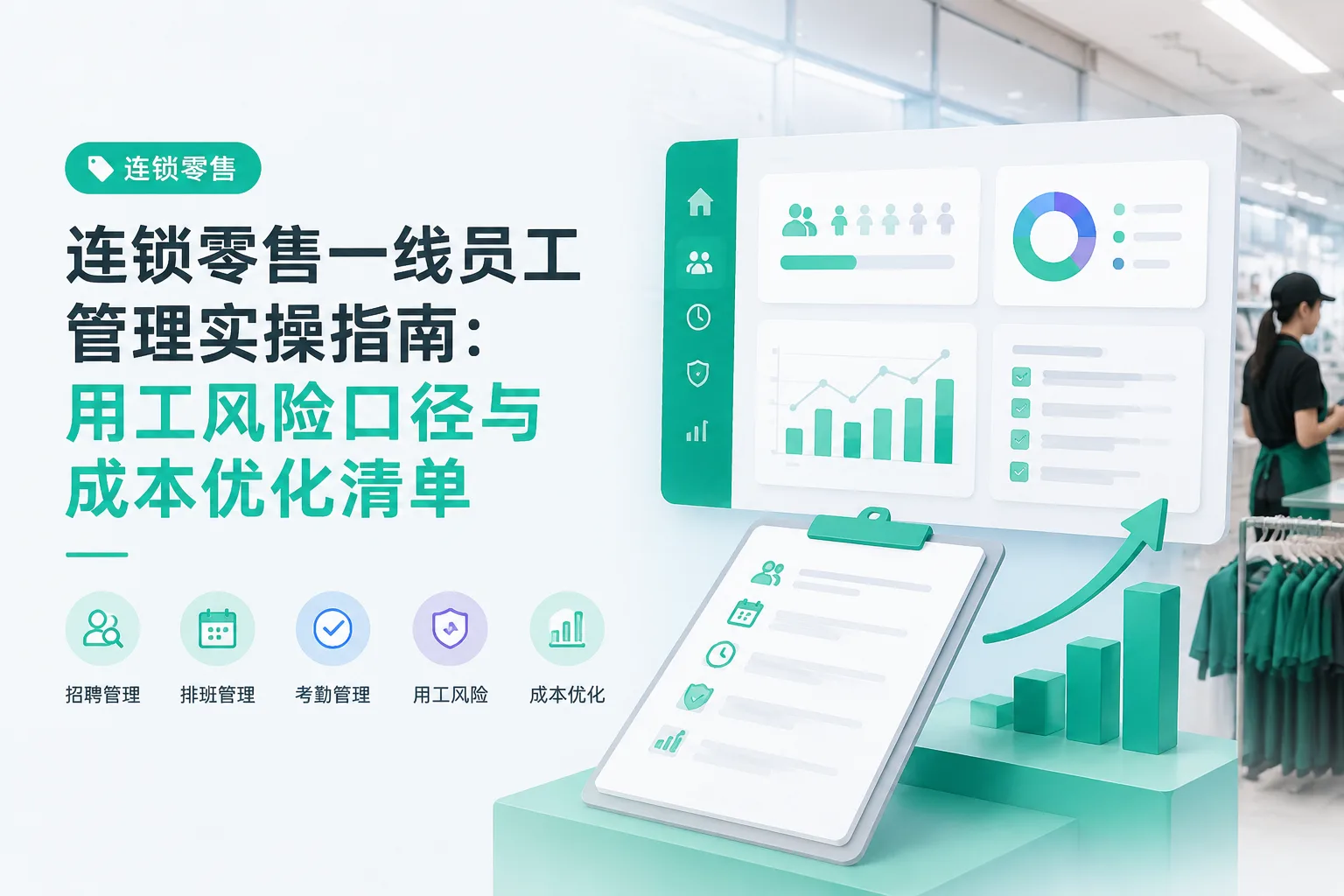连锁零售一线员工管理实操指南：用工风险口径与成本优化清单文章封面