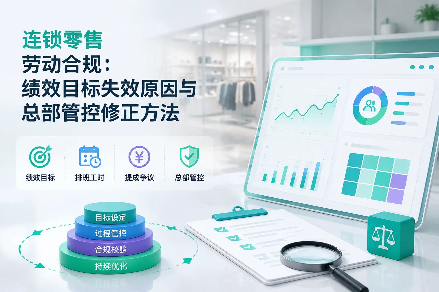 连锁零售劳动合规：绩效目标失效原因与总部管控修正方法文章封面