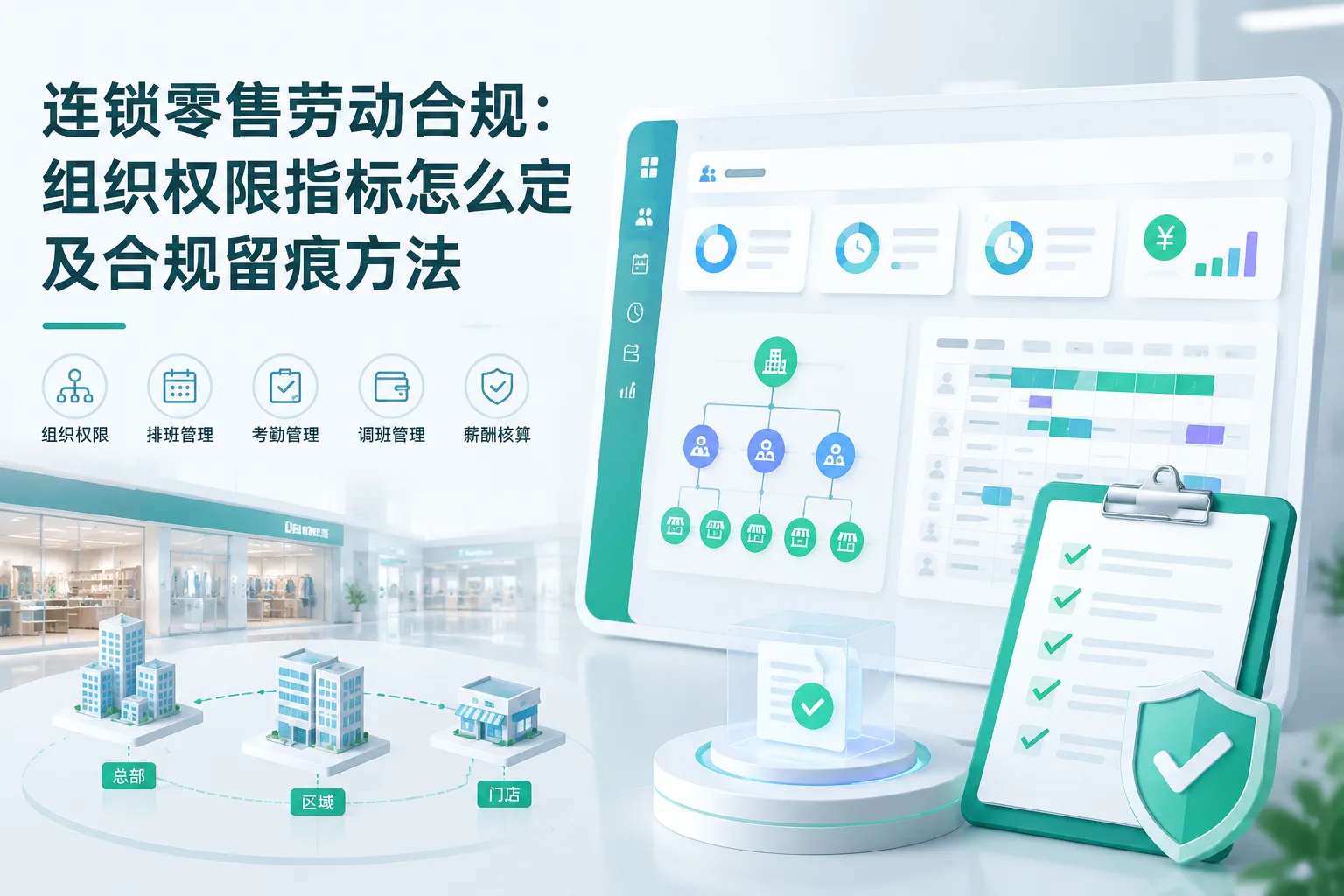 连锁零售劳动合规：组织权限指标怎么定及合规留痕方法文章封面