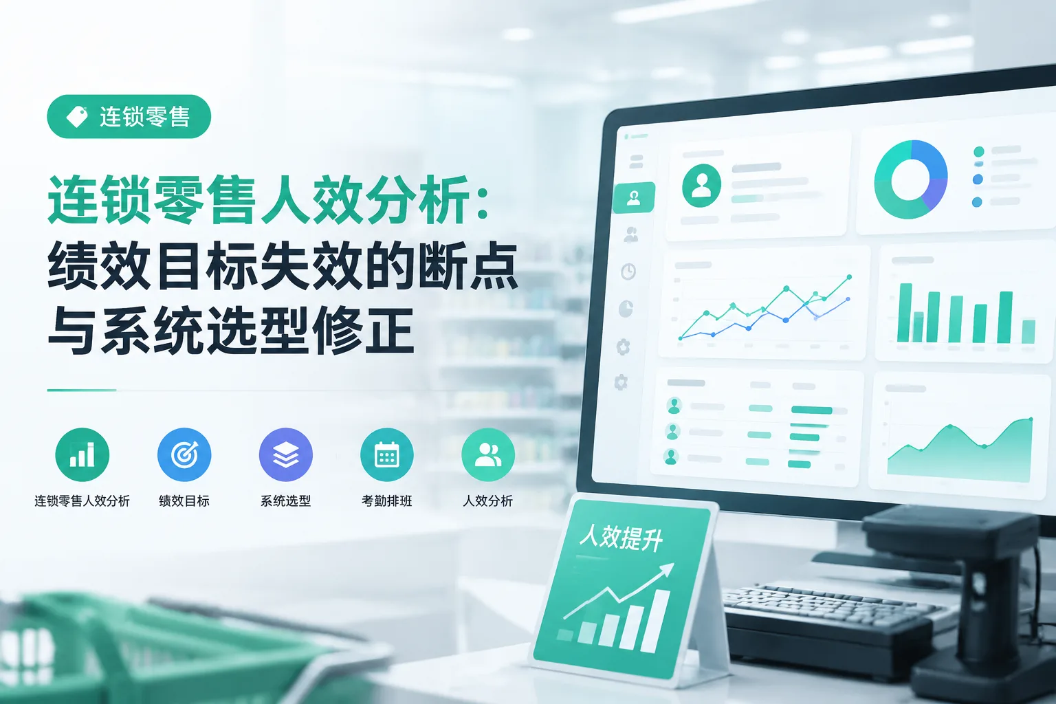连锁零售人效分析：绩效目标失效的断点与系统选型修正文章封面