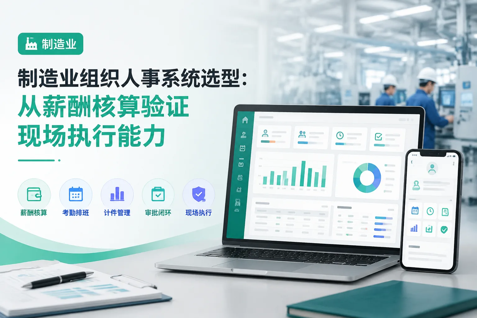 制造业组织人事系统选型：从薪酬核算验证现场执行能力文章封面