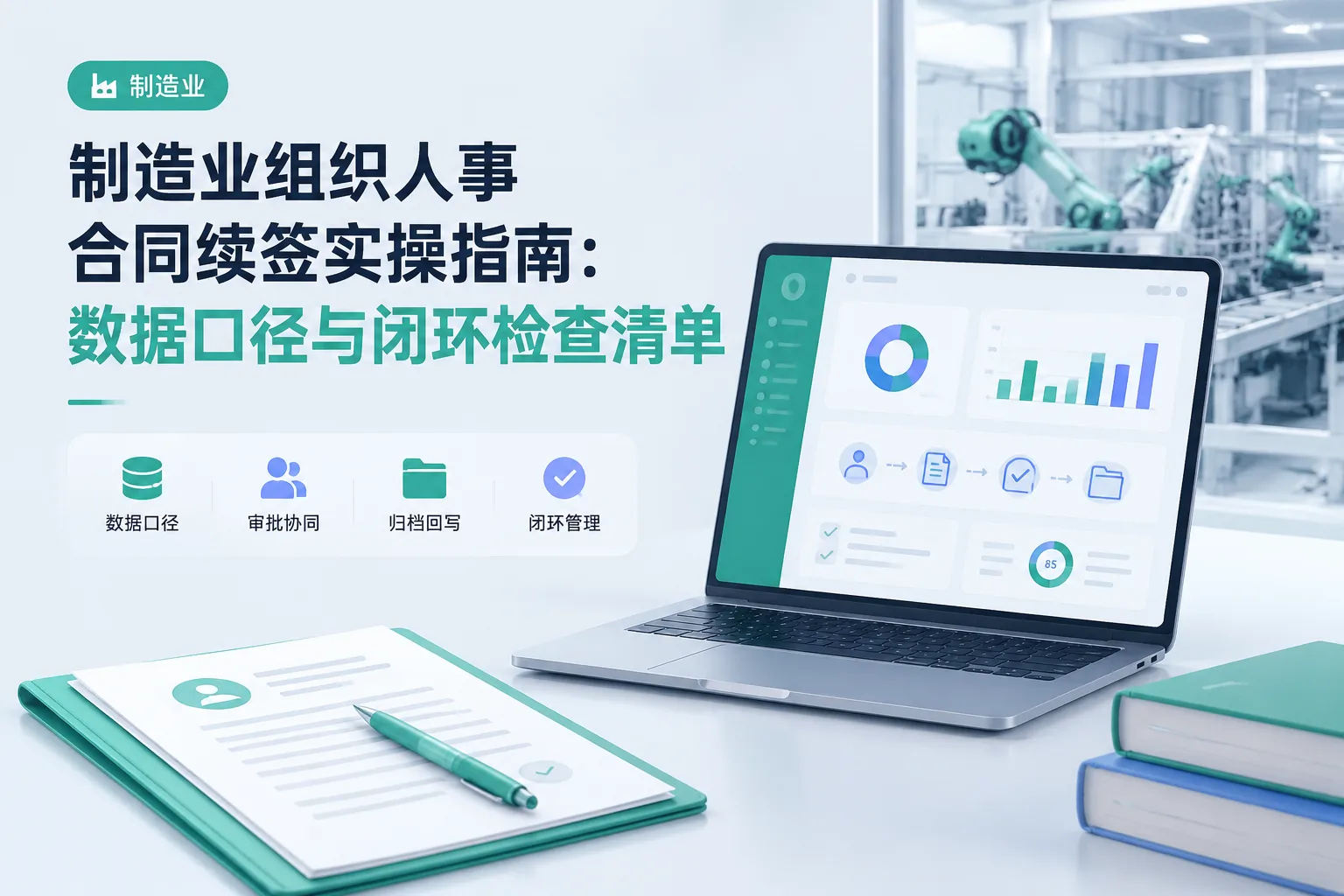 制造业组织人事合同续签实操指南:数据口径与闭环检查清单文章封面