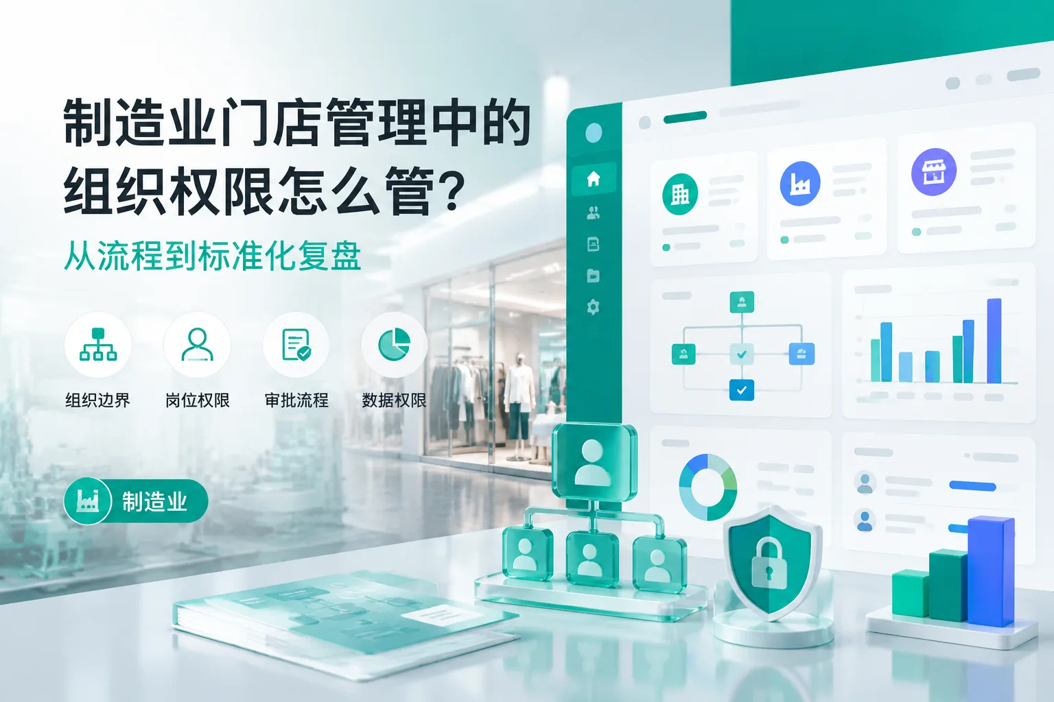 制造业门店管理中的组织权限怎么管？从流程到标准化复盘文章封面