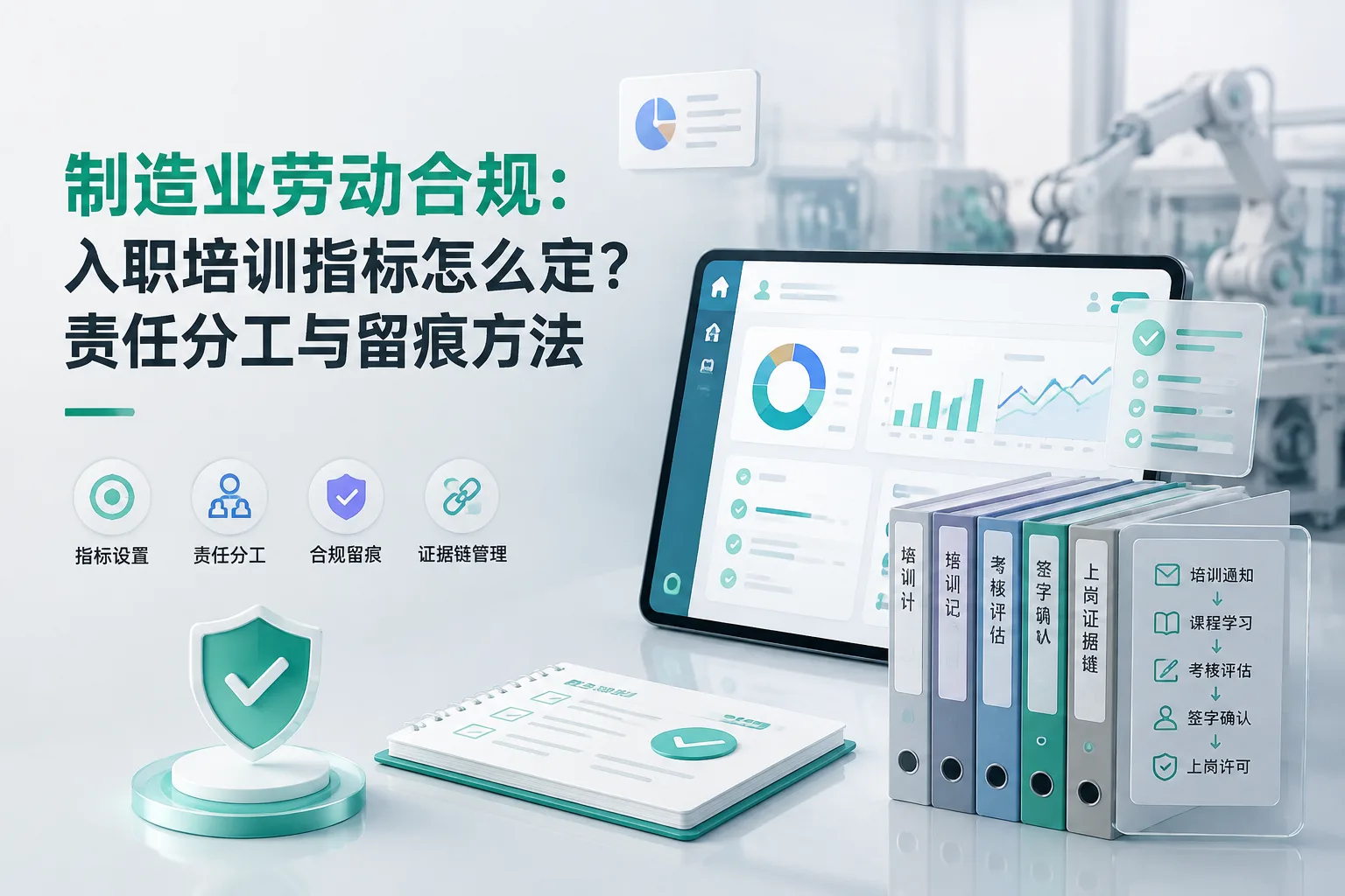 制造业劳动合规：入职培训指标怎么定？责任分工与留痕方法文章封面