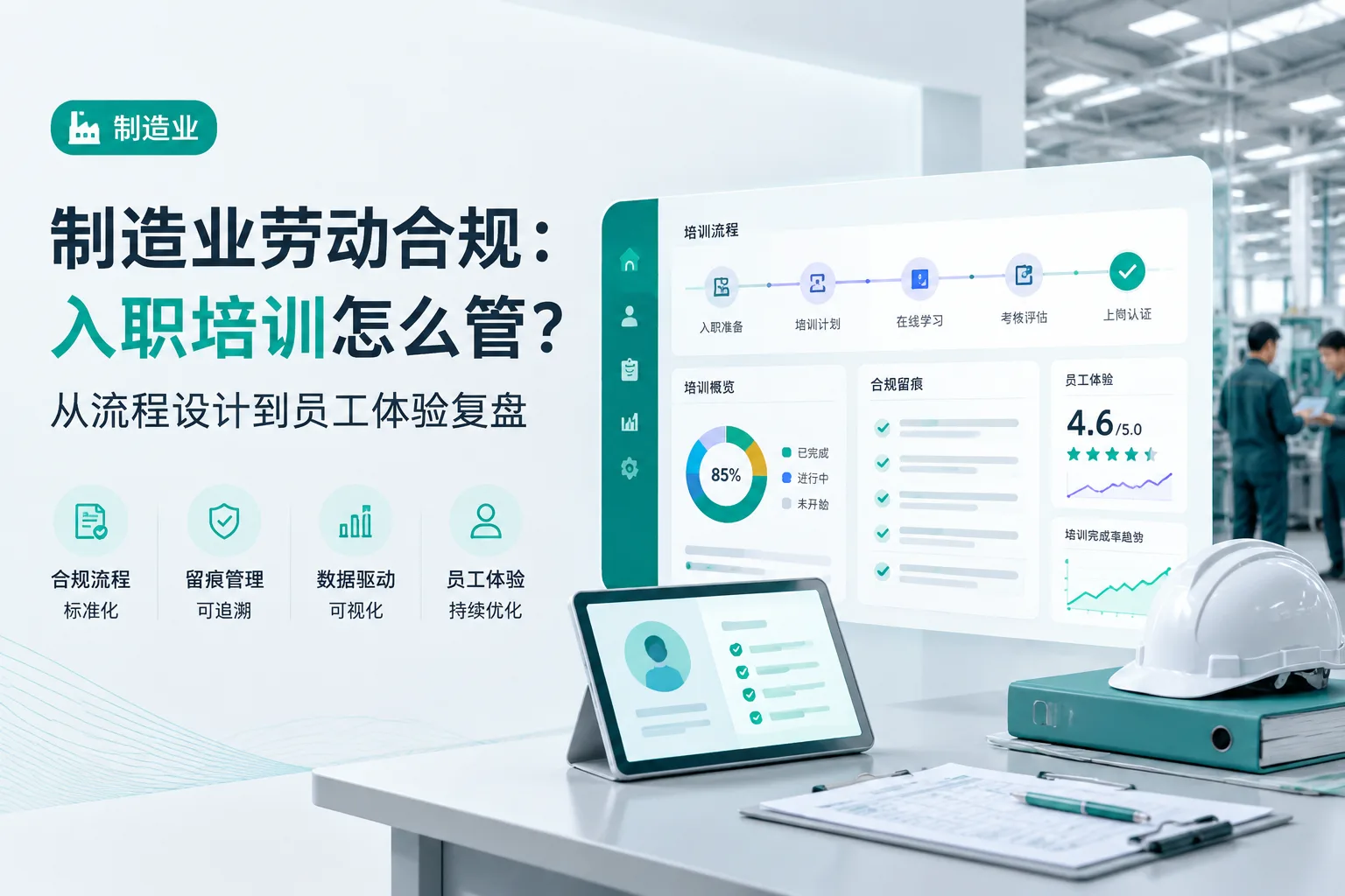 制造业劳动合规：入职培训怎么管？从流程设计到员工体验复盘文章封面