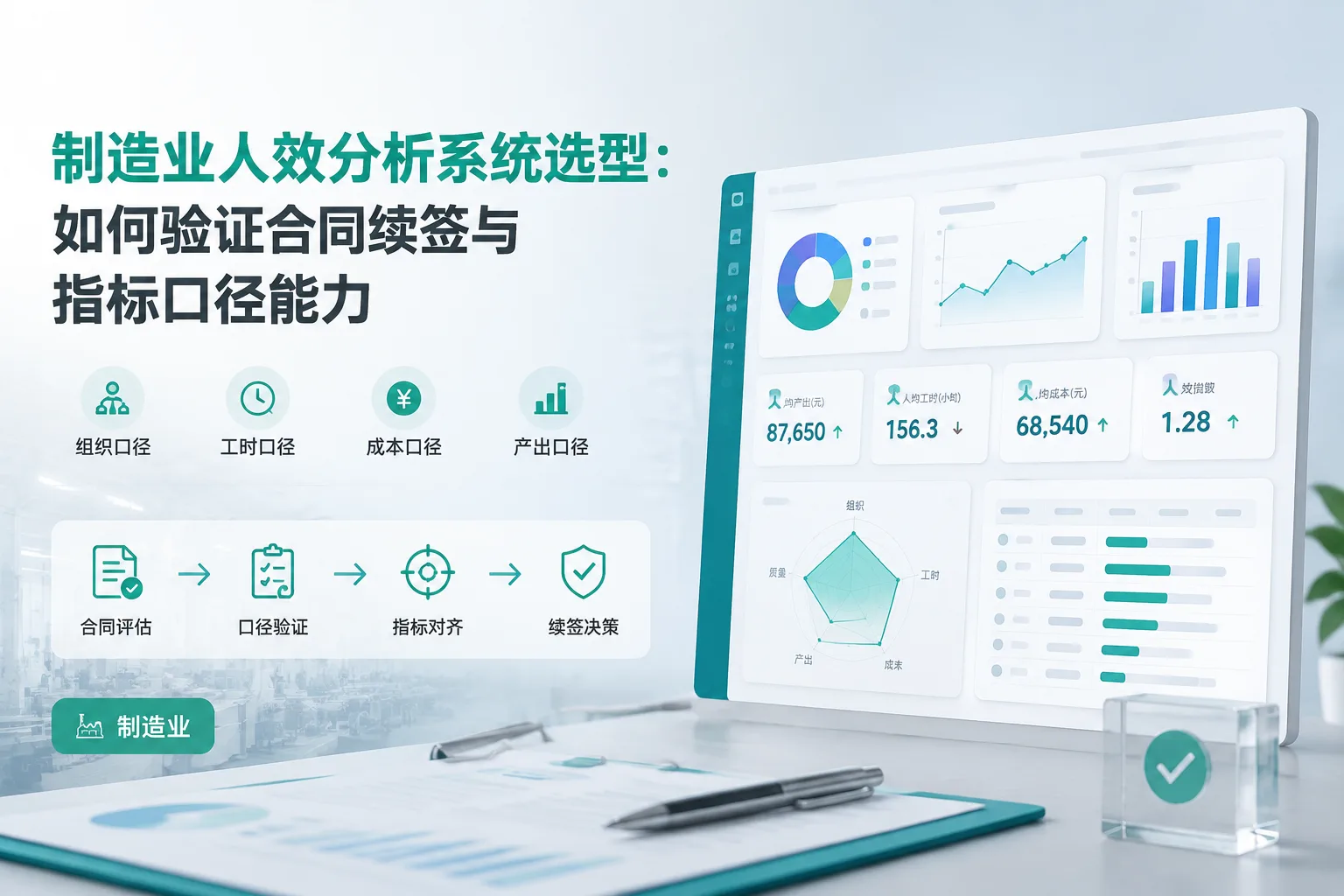 制造业人效分析系统选型:如何验证合同续签与指标口径能力文章封面