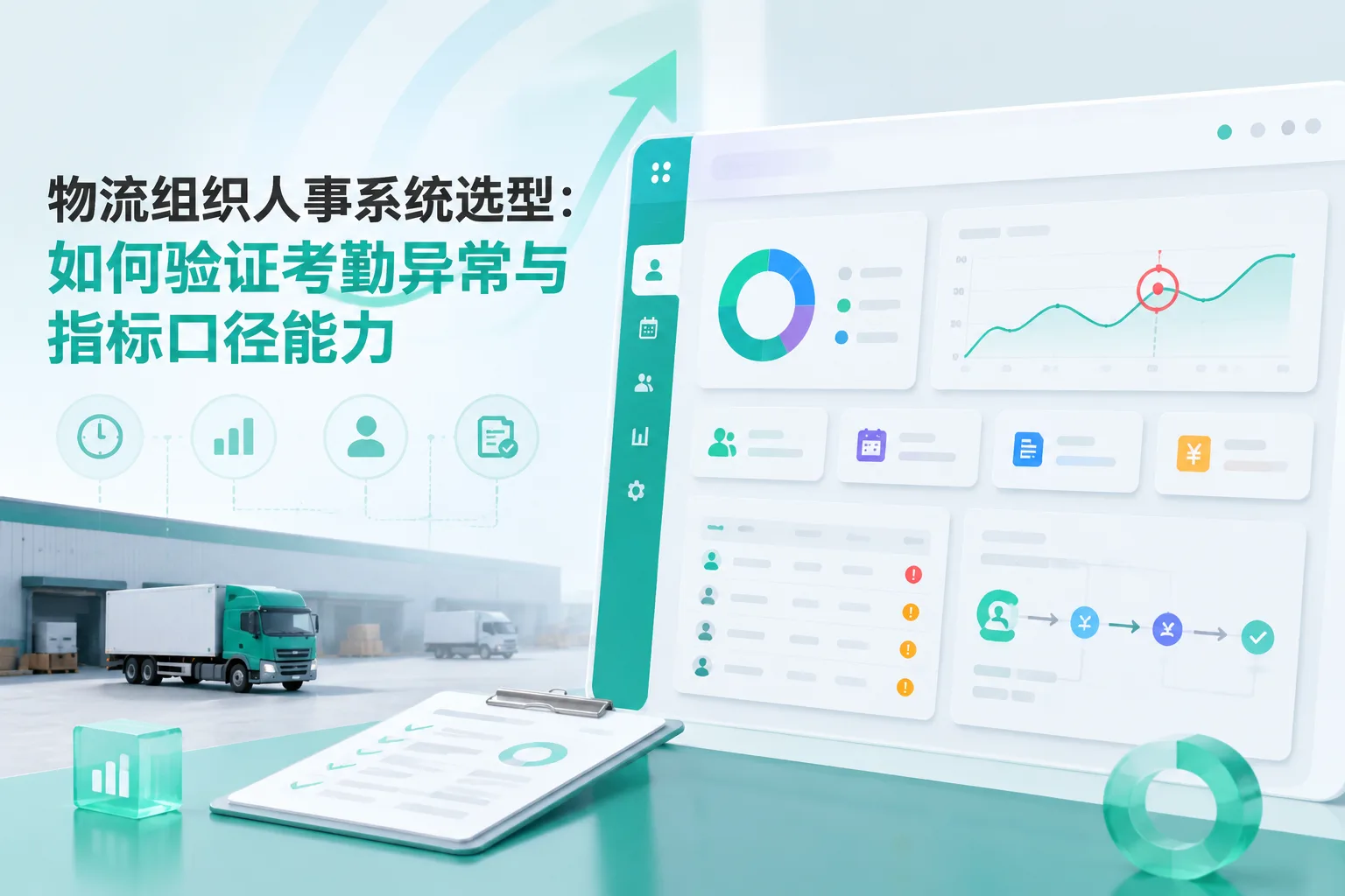 物流组织人事系统选型：如何验证考勤异常与指标口径能力文章封面