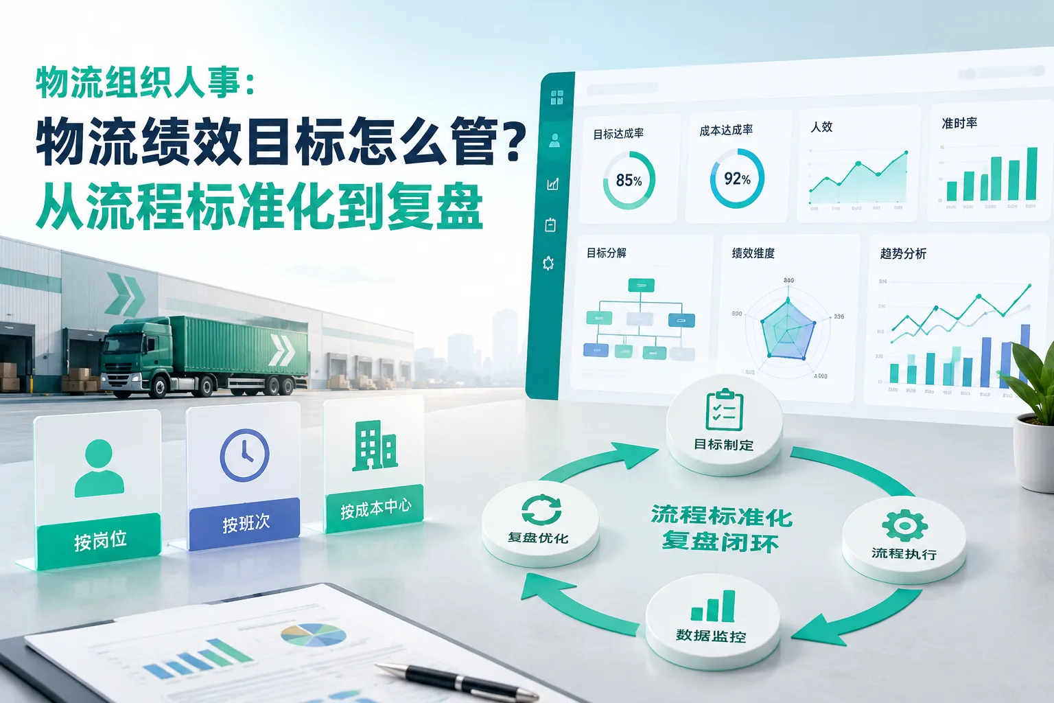 物流组织人事：物流绩效目标怎么管？从流程标准化到复盘文章封面