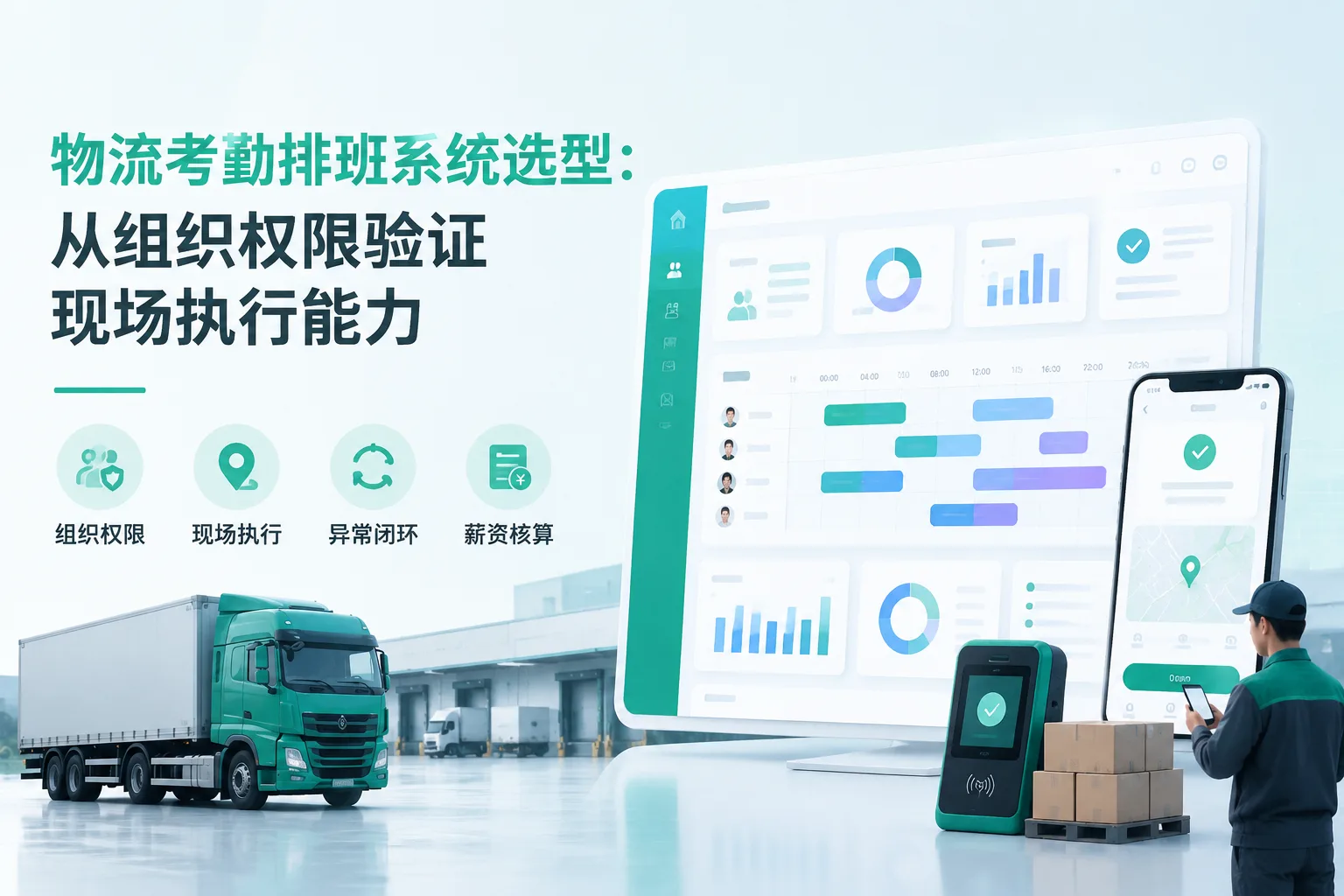 物流考勤排班系统选型：从组织权限验证现场执行能力文章封面