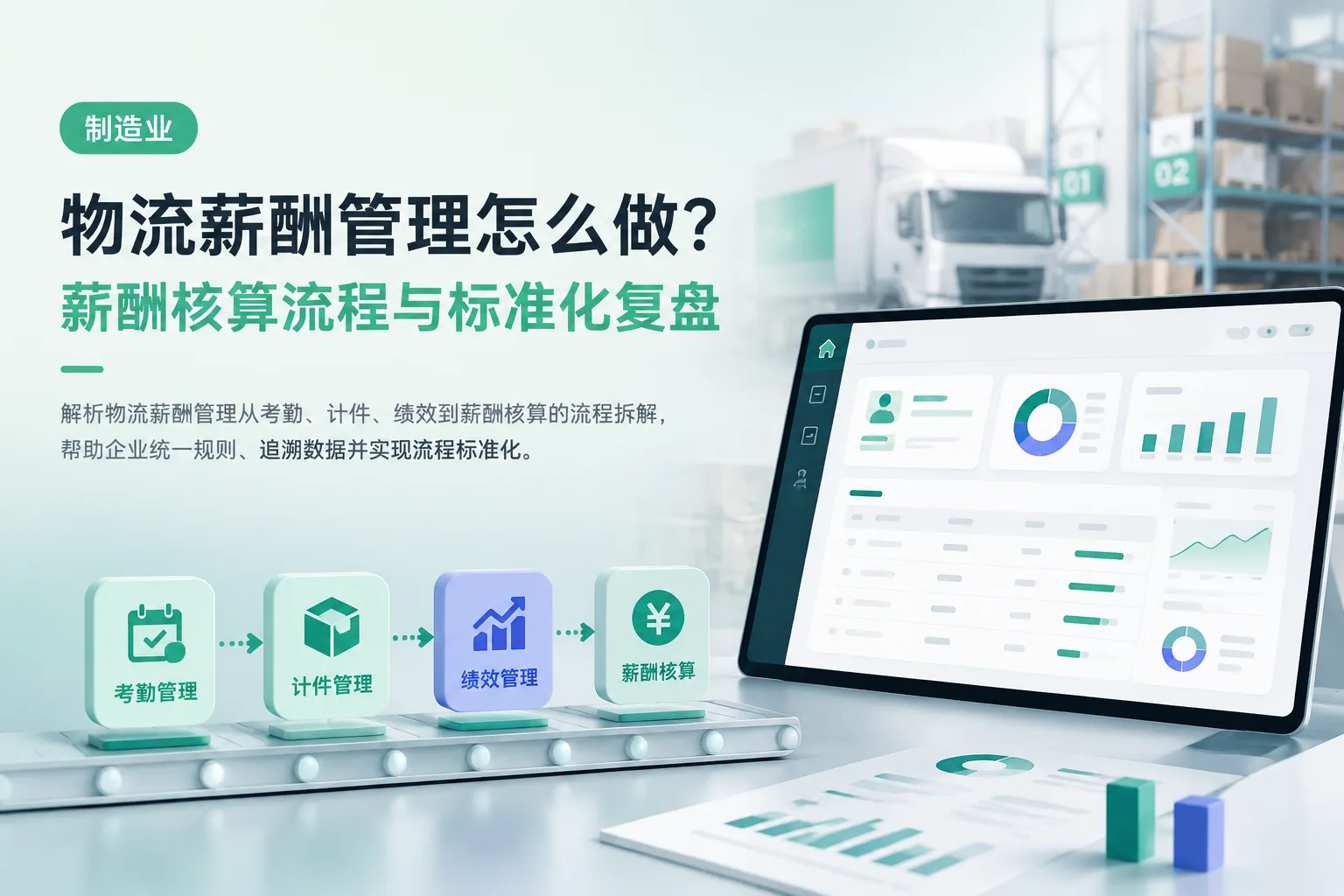 物流薪酬管理怎么做？薪酬核算流程与标准化复盘文章封面