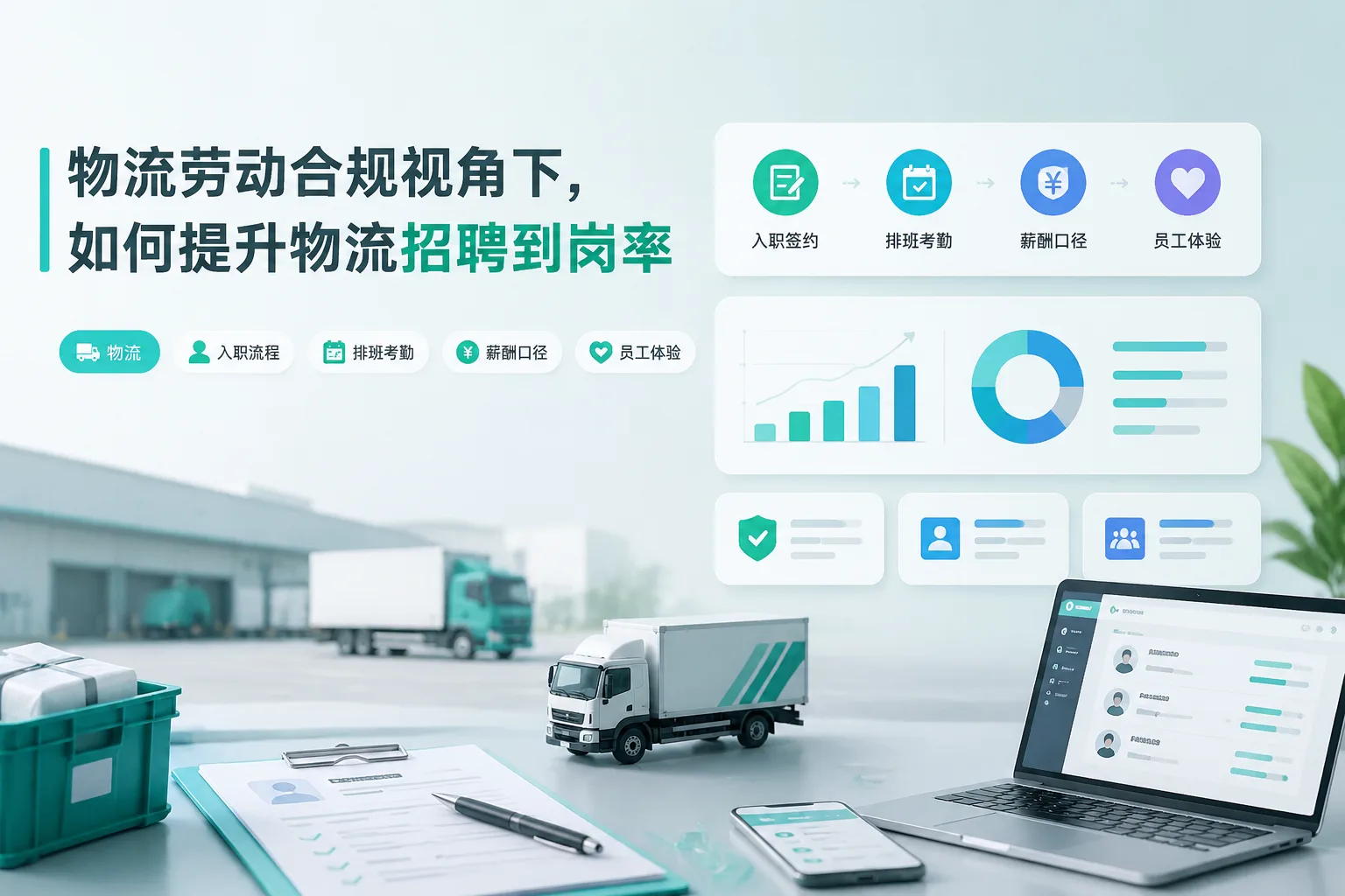 物流劳动合规视角下，如何提升物流招聘到岗率文章封面