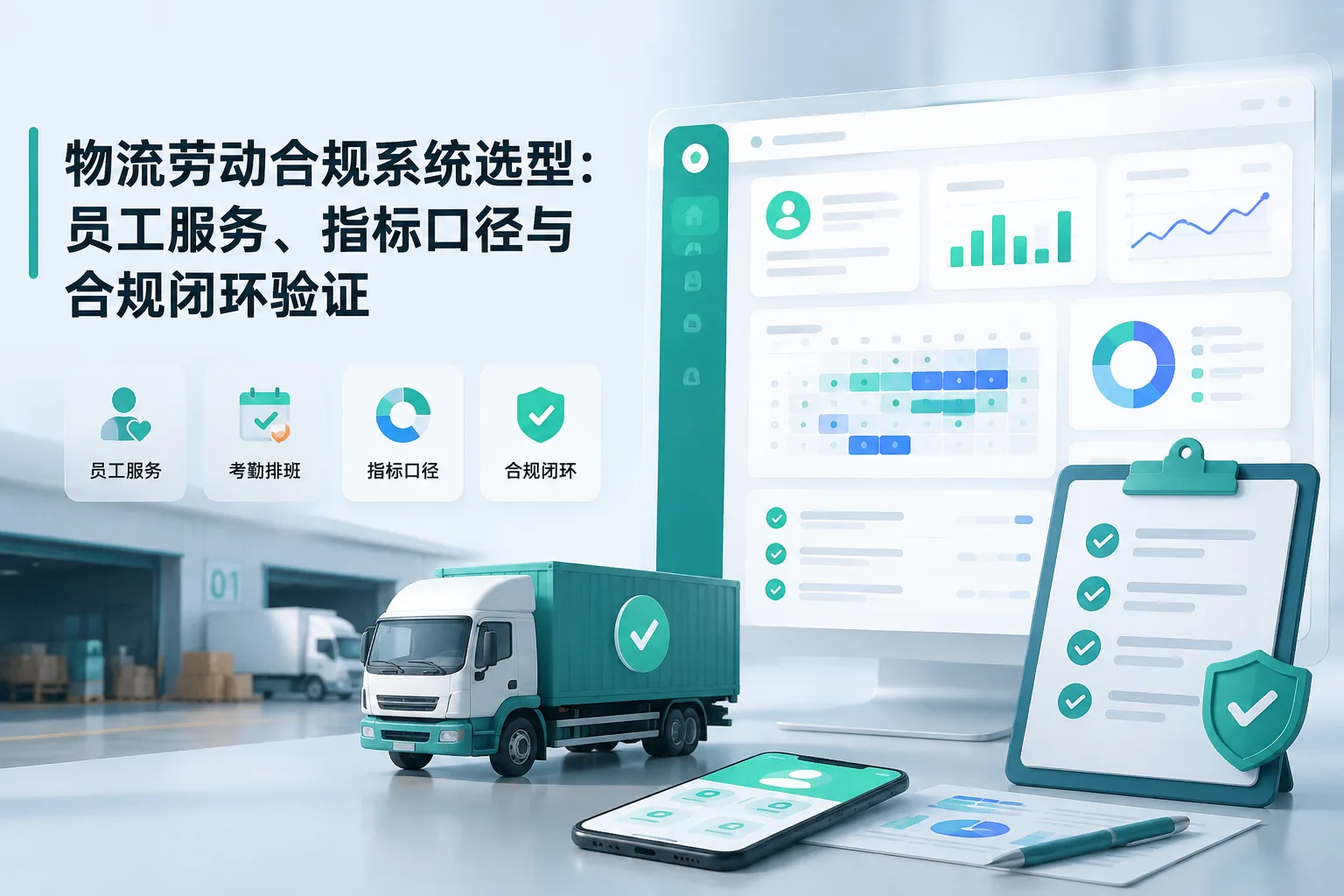 物流劳动合规系统选型：员工服务、指标口径与合规闭环验证文章封面