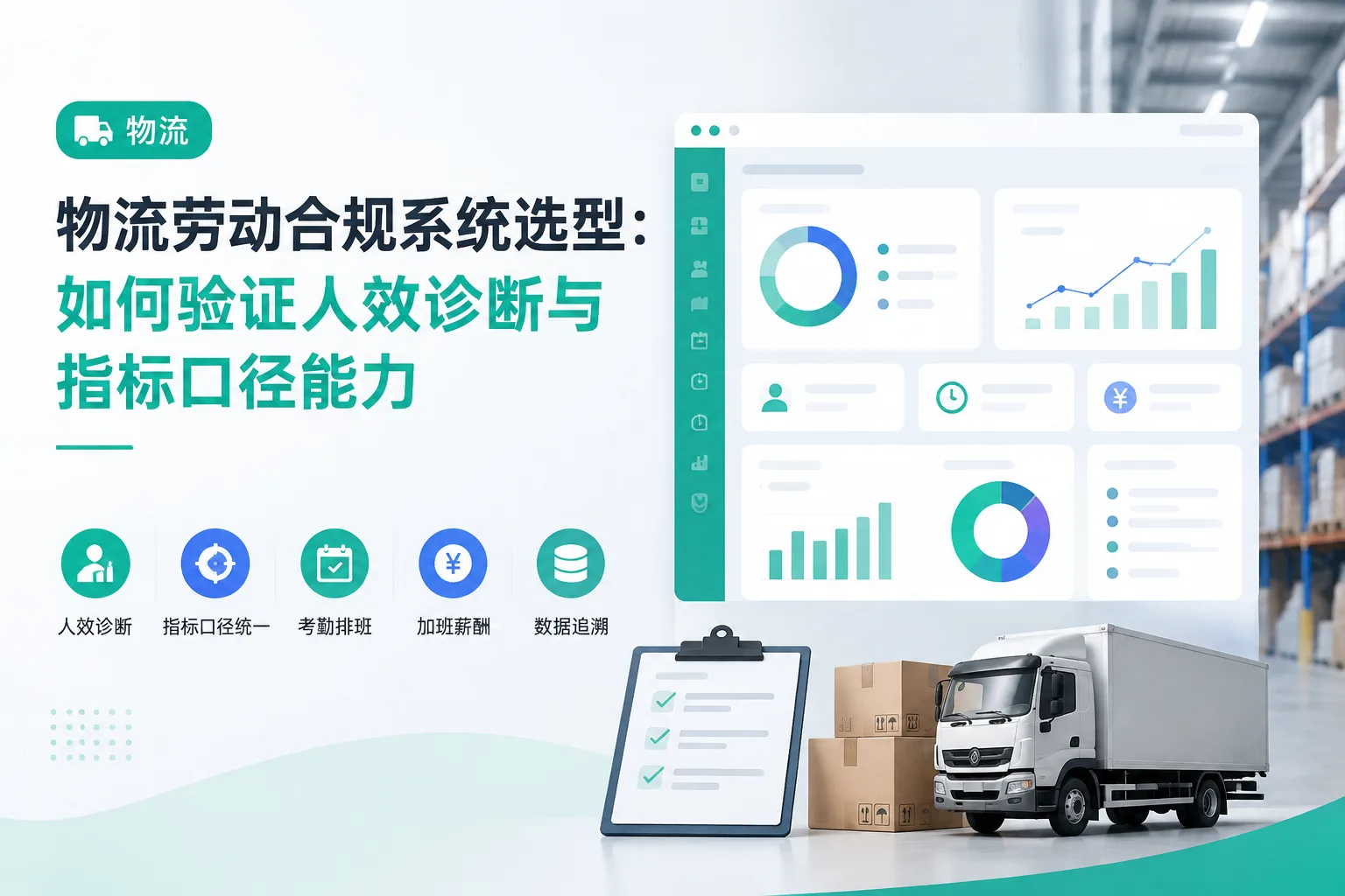 物流劳动合规系统选型：如何验证人效诊断与指标口径能力文章封面