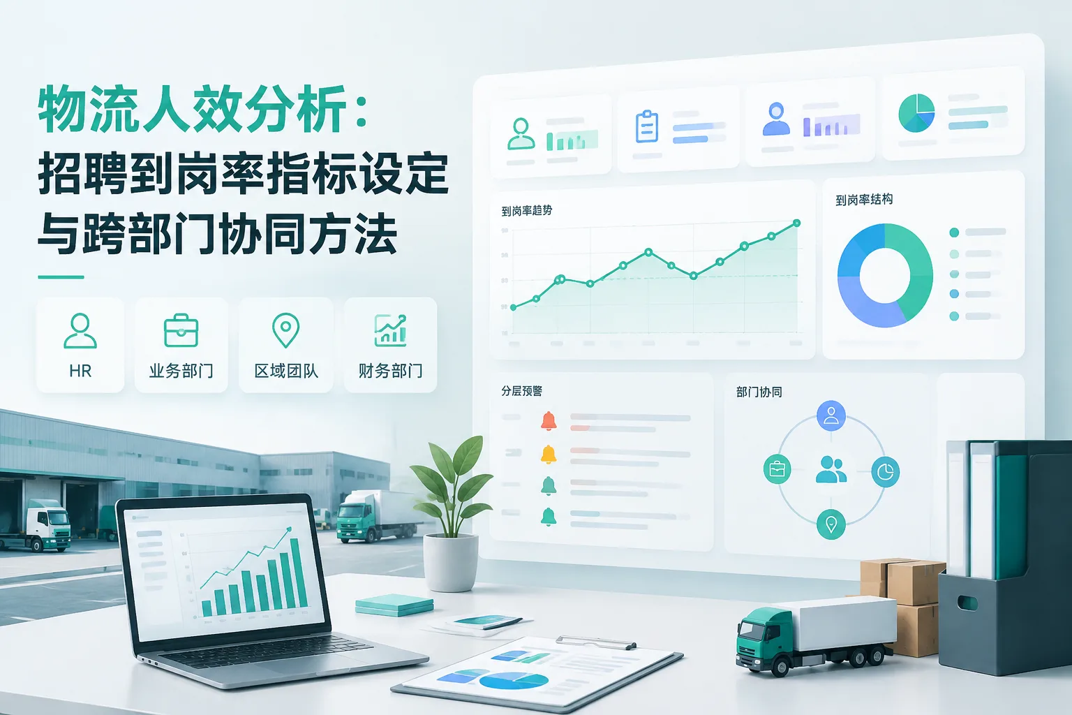 物流人效分析:招聘到岗率指标设定与跨部门协同方法文章封面