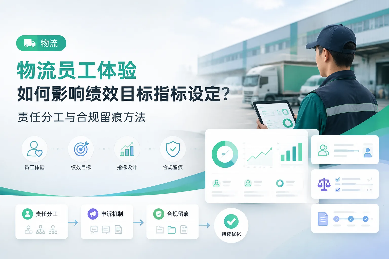 物流员工体验如何影响绩效目标指标设定？责任分工与合规留痕方法文章封面