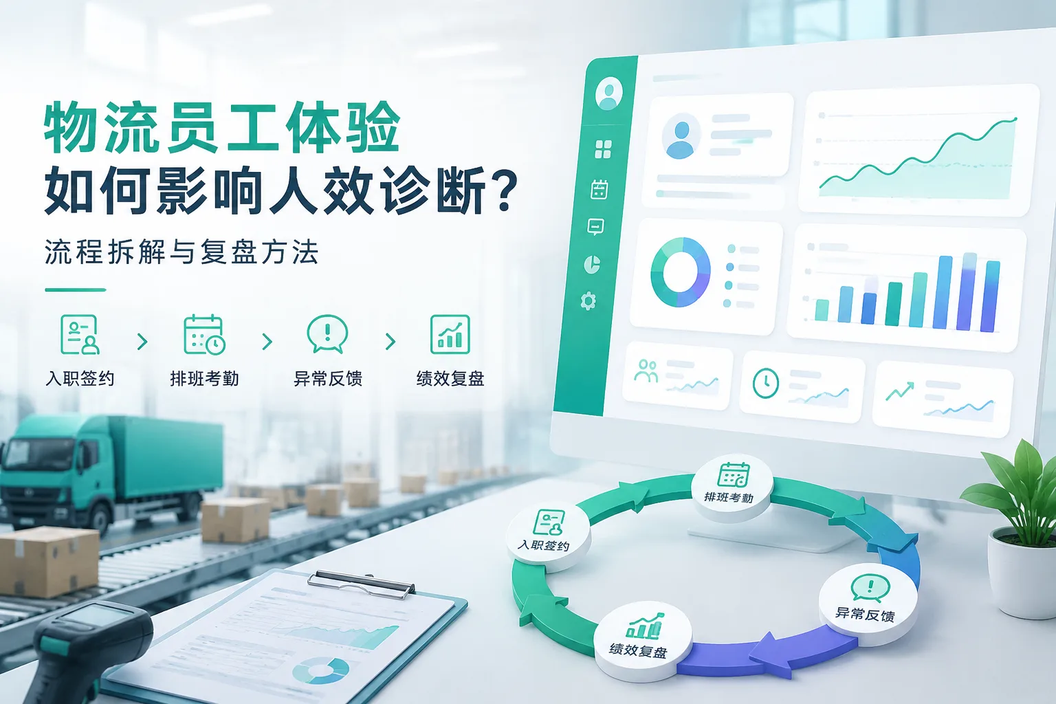 物流员工体验如何影响人效诊断？流程拆解与复盘方法文章封面