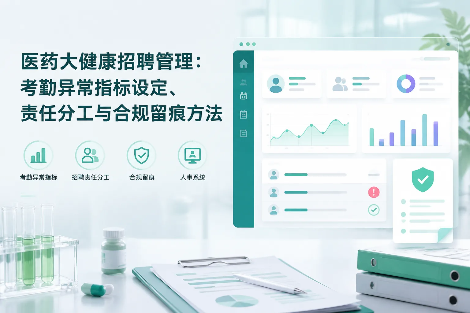 医药大健康招聘管理:考勤异常指标设定、责任分工与合规留痕方法文章封面