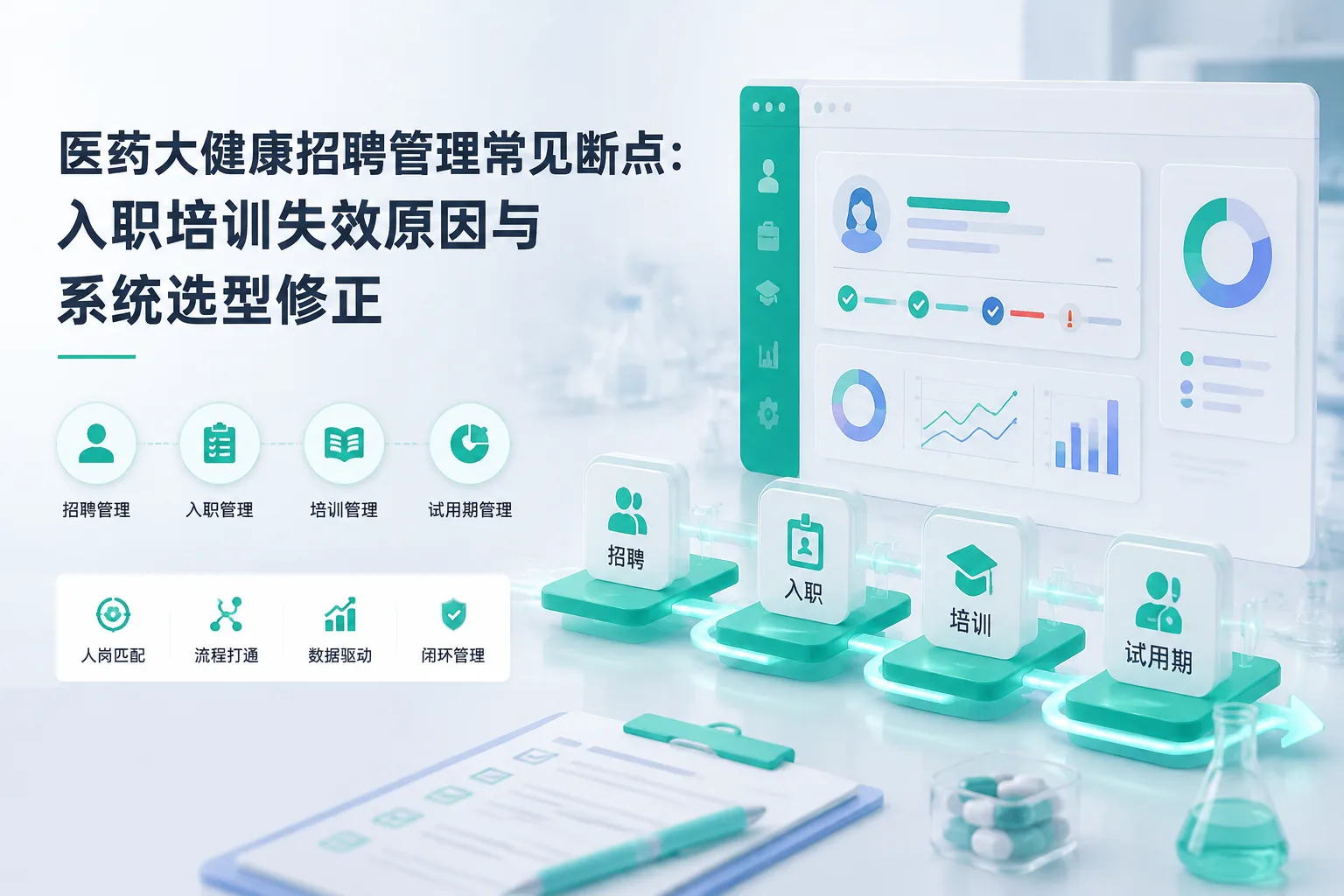 医药大健康招聘管理常见断点：入职培训失效原因与系统选型修正文章封面