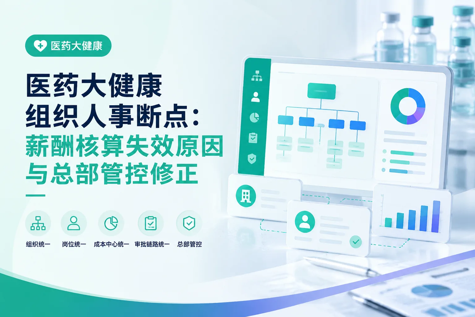 医药大健康组织人事断点：薪酬核算失效原因与总部管控修正文章封面