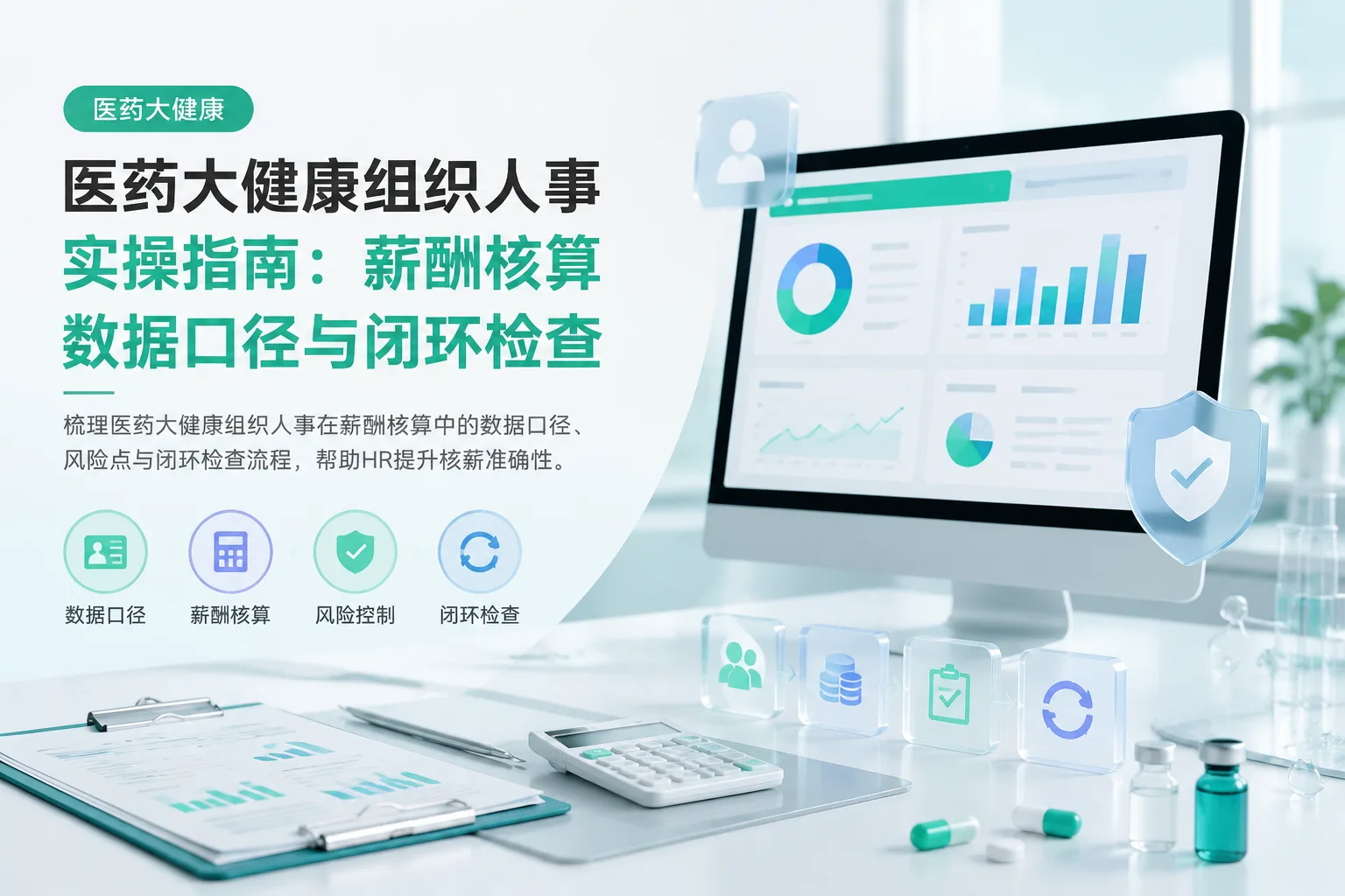 医药大健康组织人事实操指南:薪酬核算数据口径与闭环检查文章封面